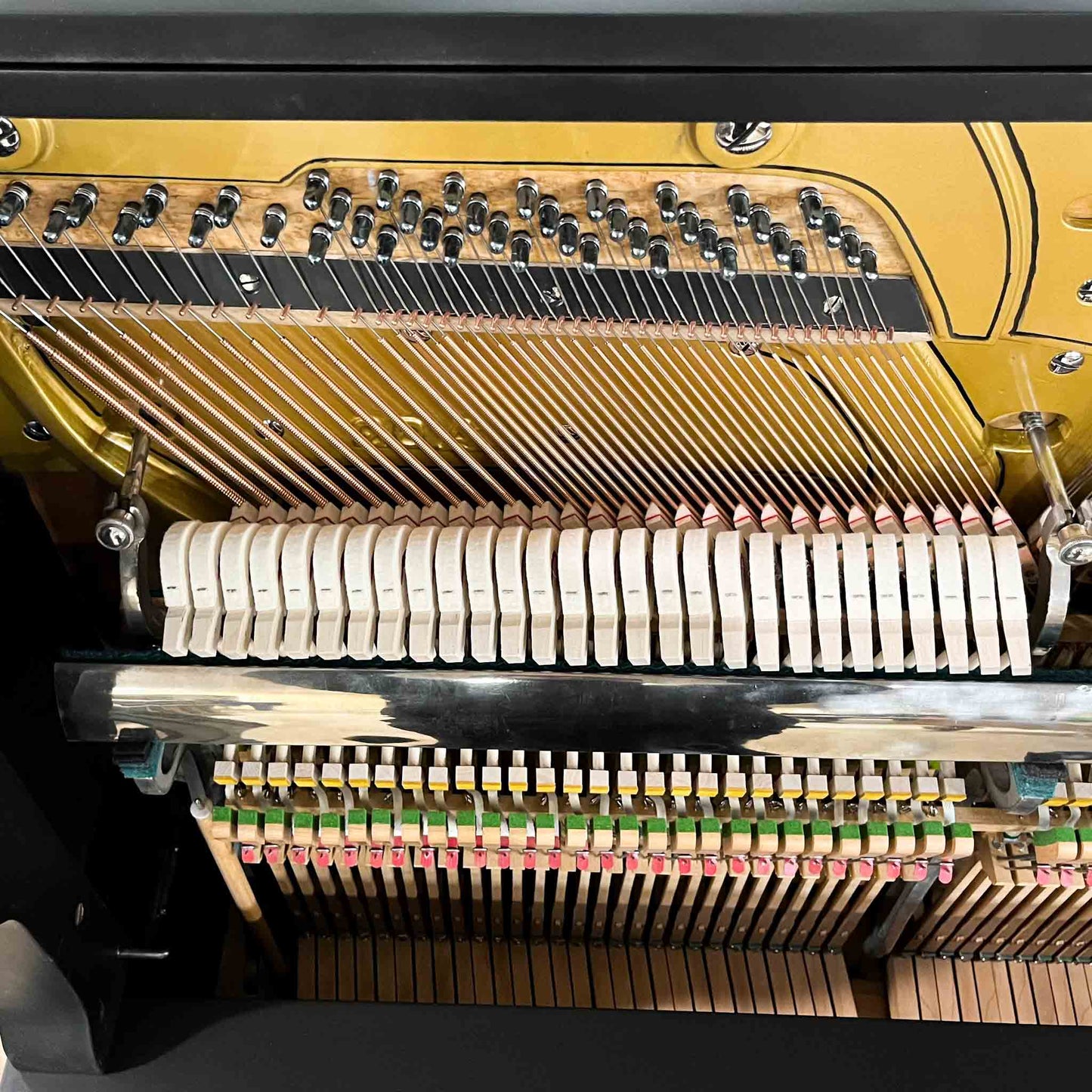 SOLD Taylor Bros. Co. Commissioned Satin Black Upright Piano