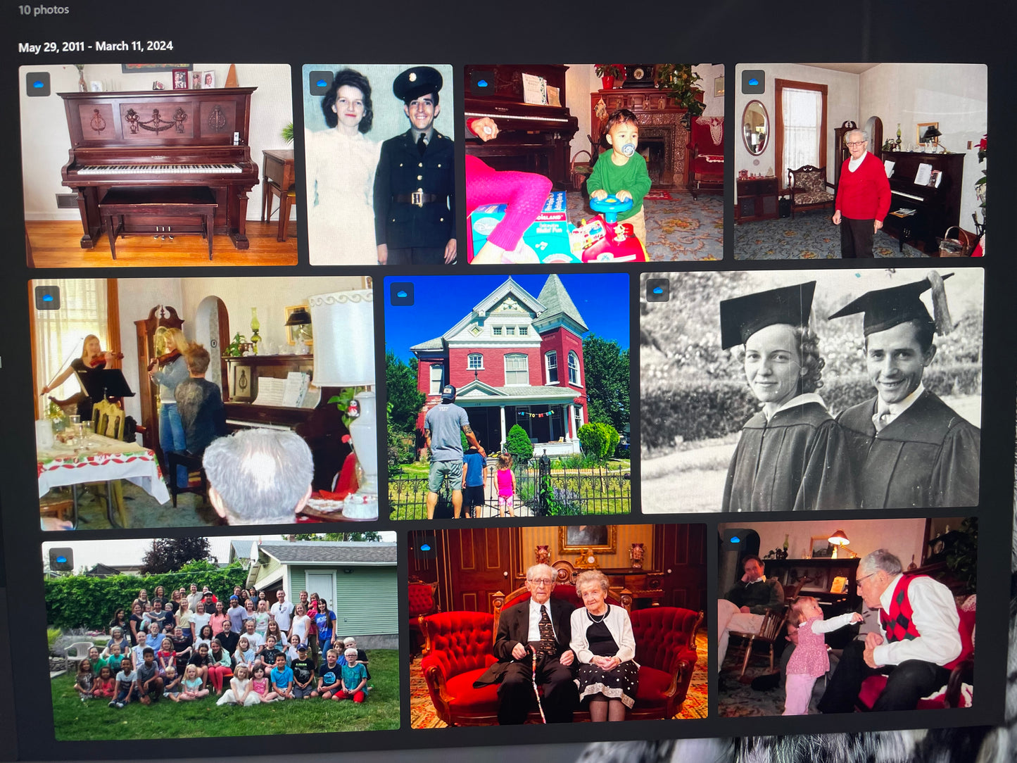 The Lyons Family Piano!