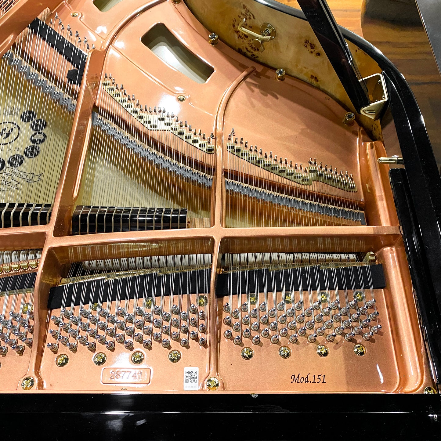 SOLD Hailun 151 Polished Black 5' Grand Piano