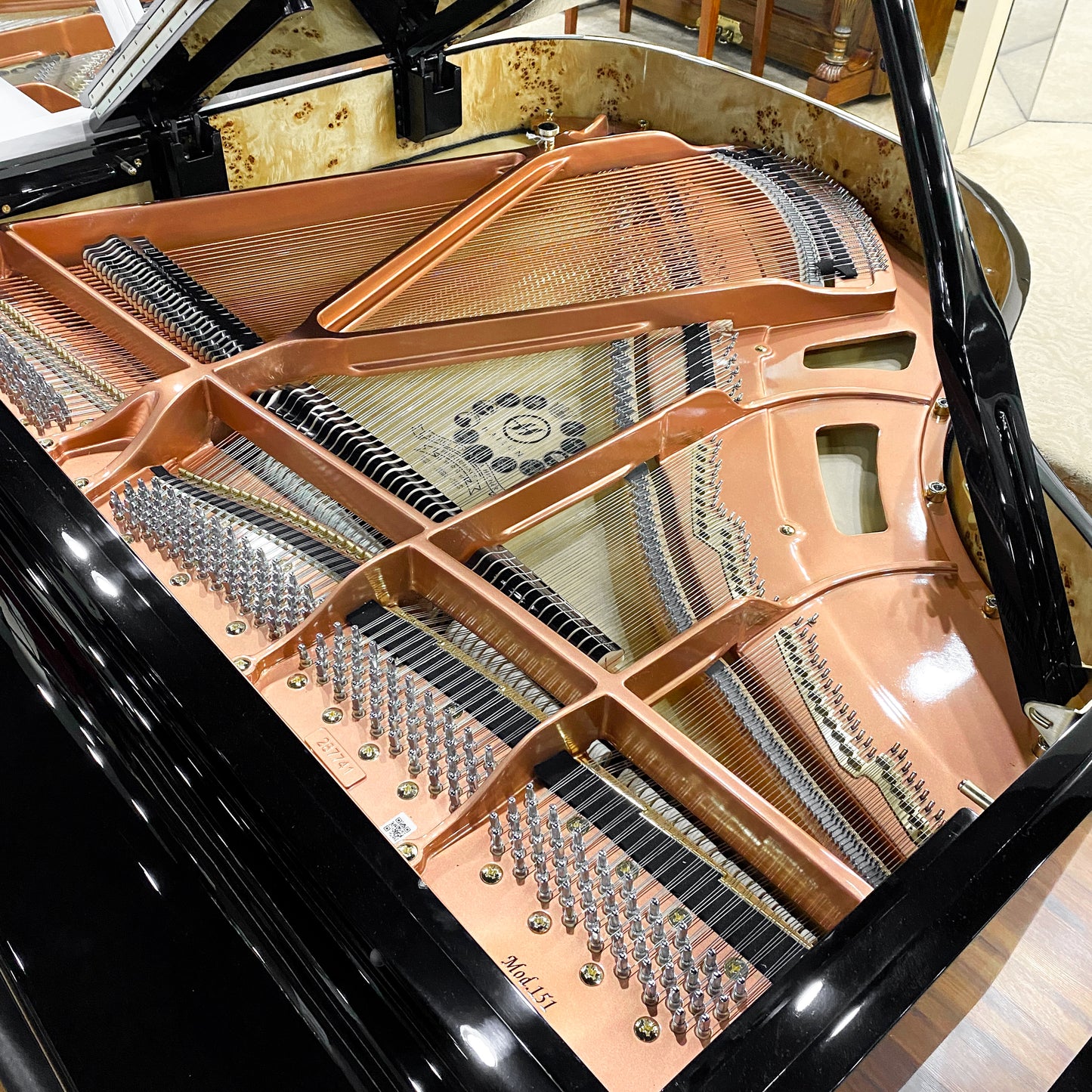 SOLD Hailun 151 Polished Black 5' Grand Piano