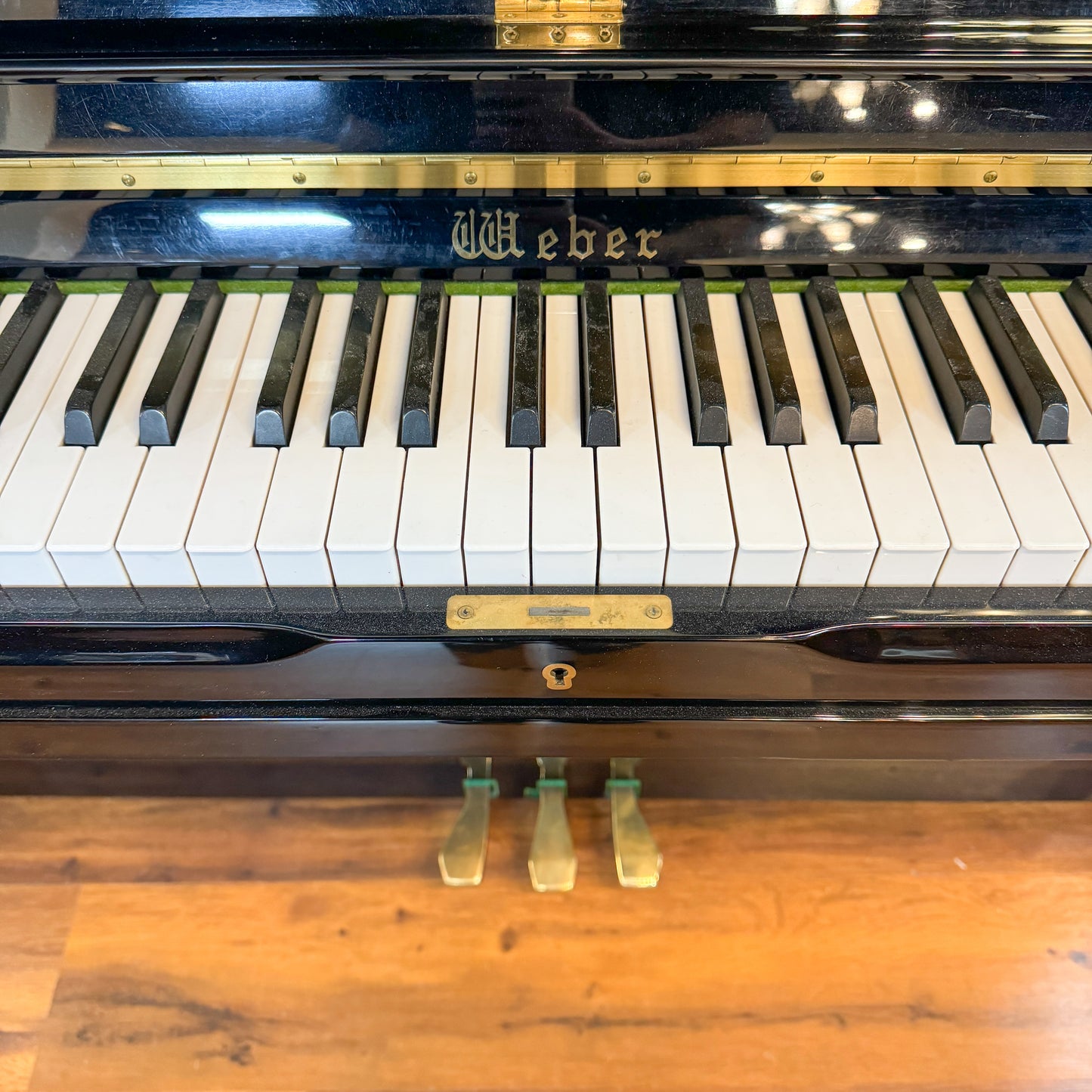 SOLD 1995 Weber Silent Play Commissioned Upright Piano