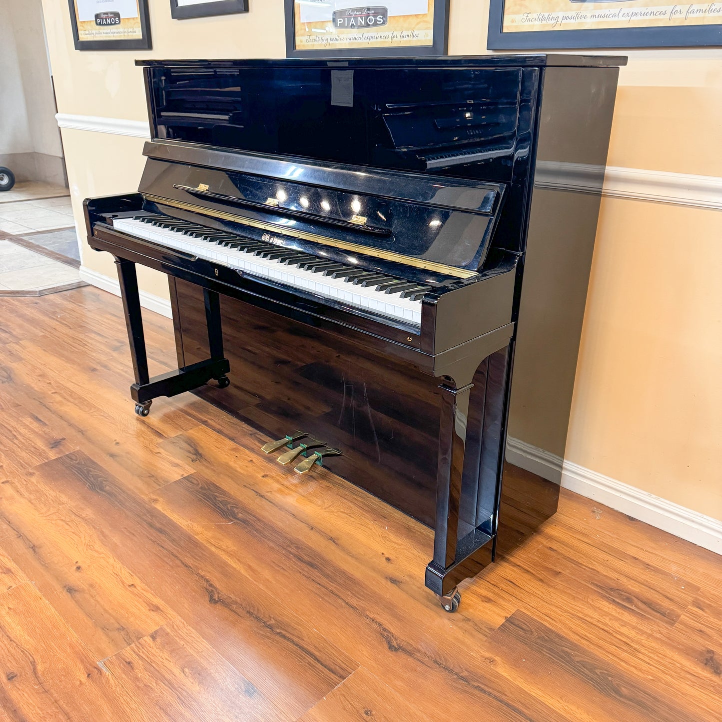 SOLD 1995 Weber Silent Play Commissioned Upright Piano
