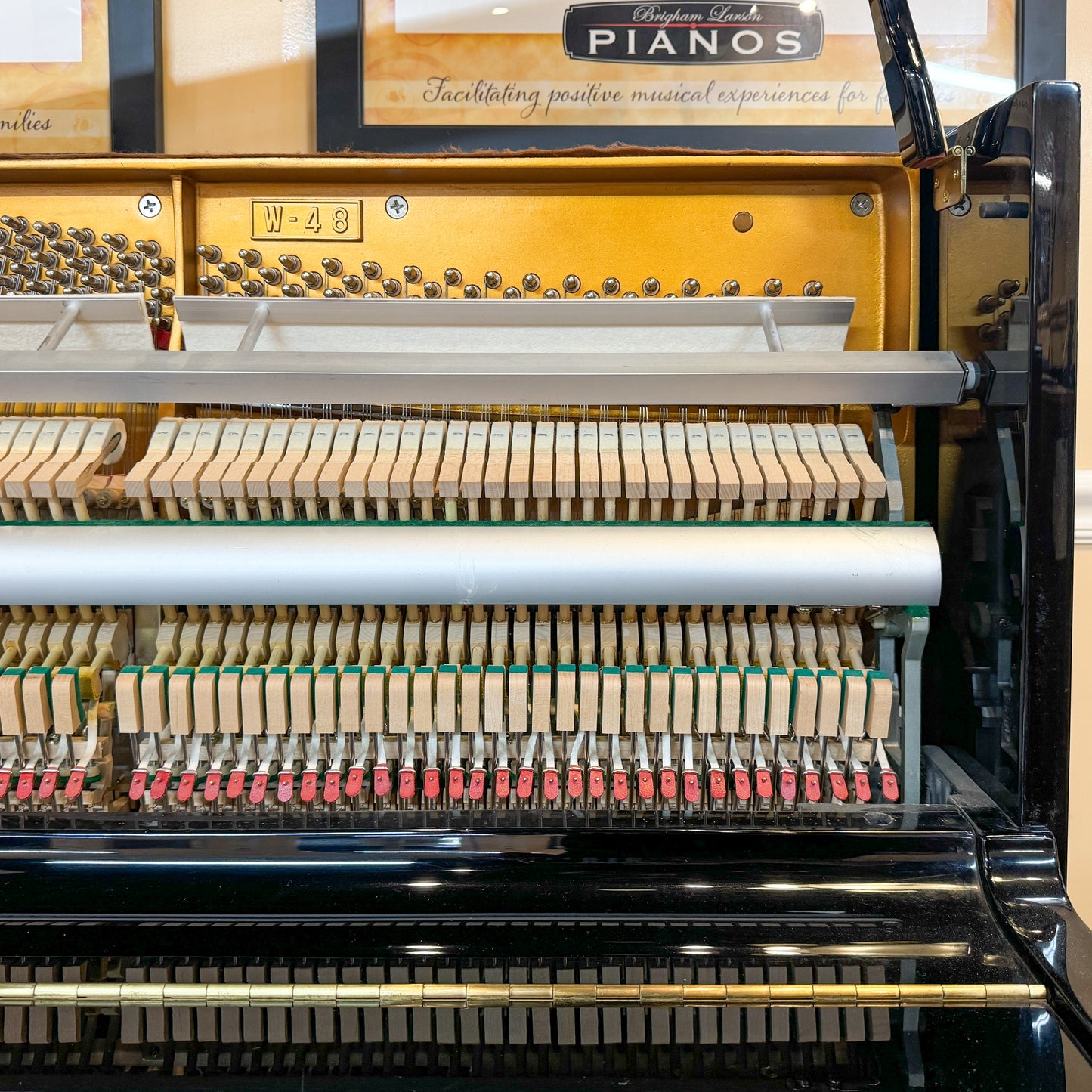 SOLD 1995 Weber Silent Play Commissioned Upright Piano