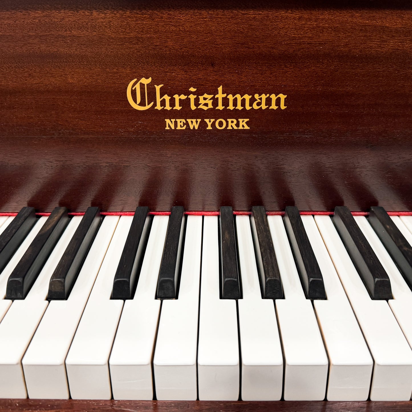SOLD 1905 Christman 5' Mahogany Wood Finish Grand Piano