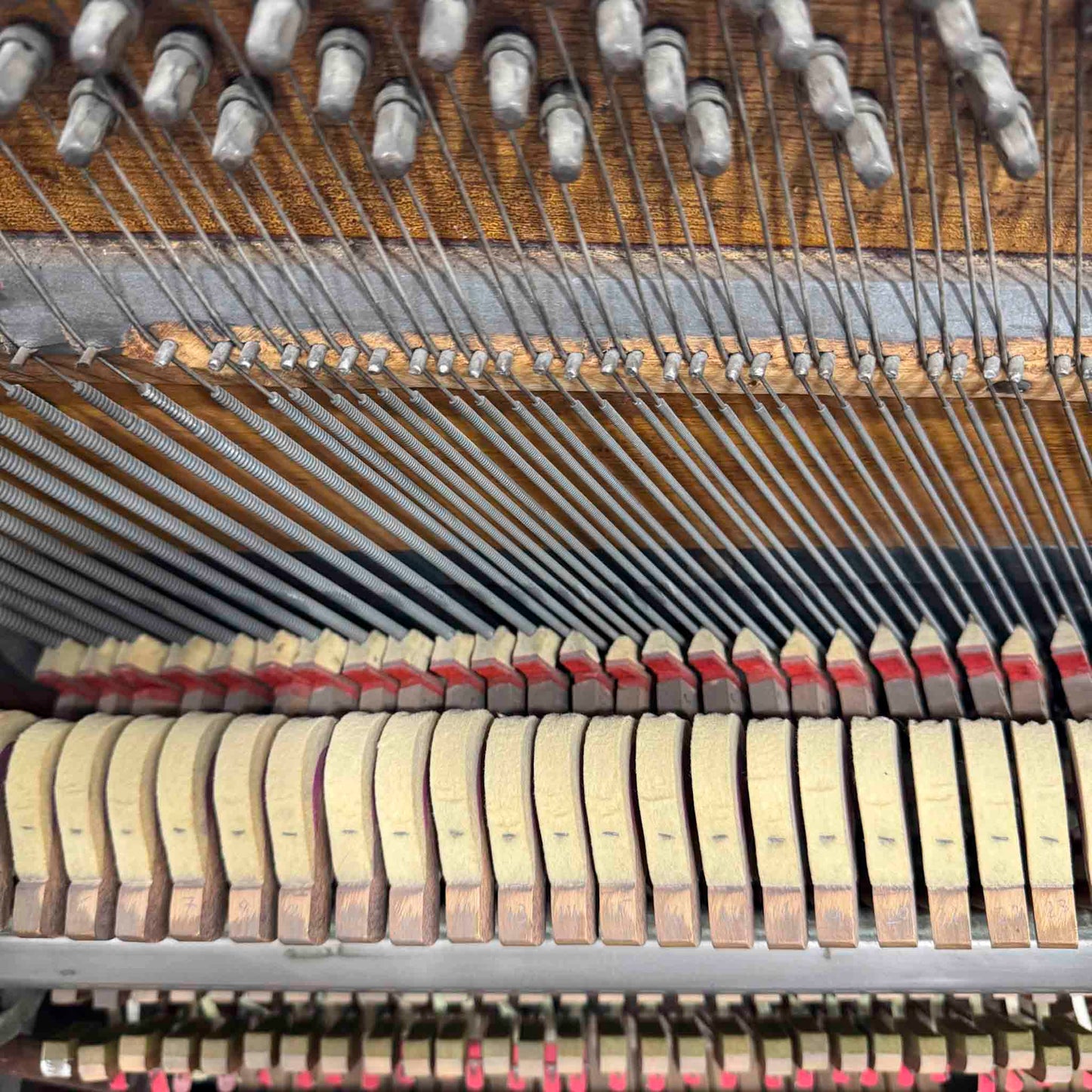 CURRENT SHOP WORK 1905 Davies and Sons Wood Finish Commissioned Upright Piano