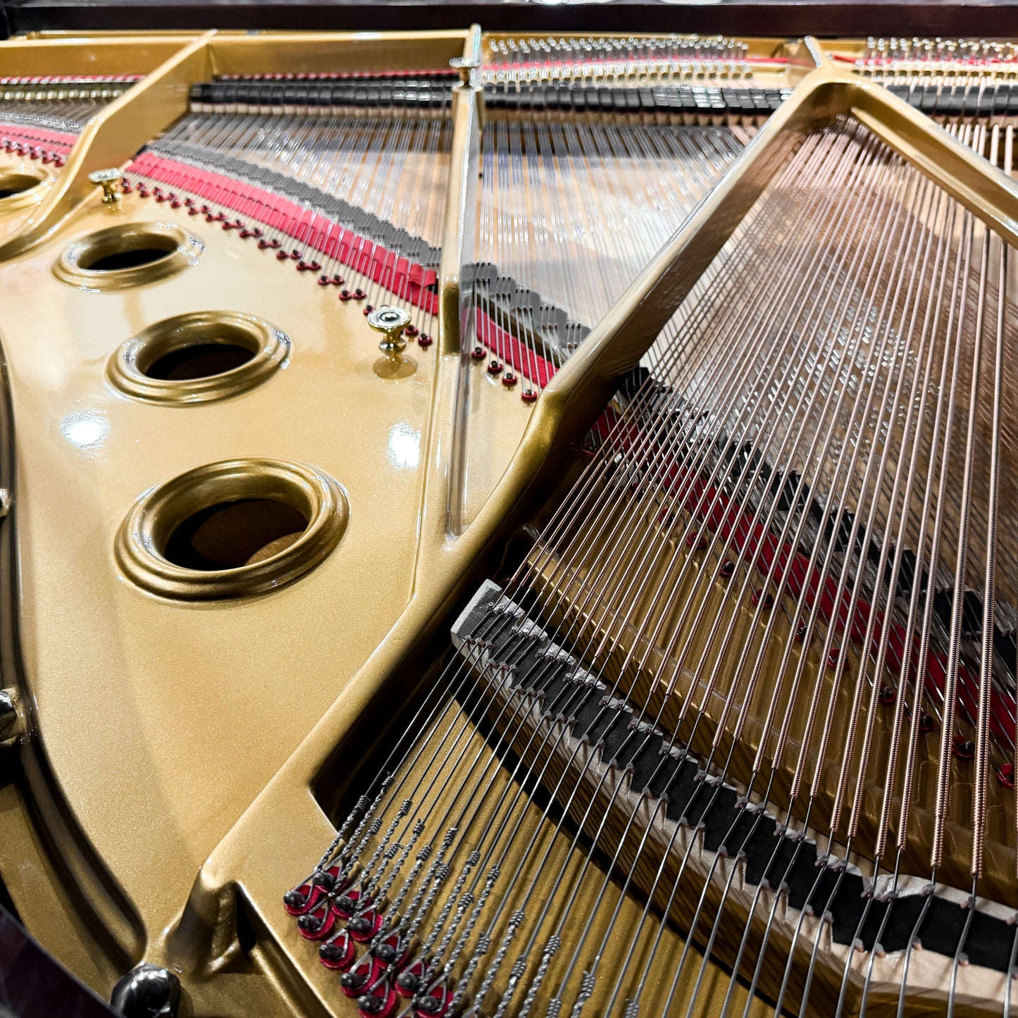 SOLD 1905 Christman 5' Mahogany Wood Finish Grand Piano