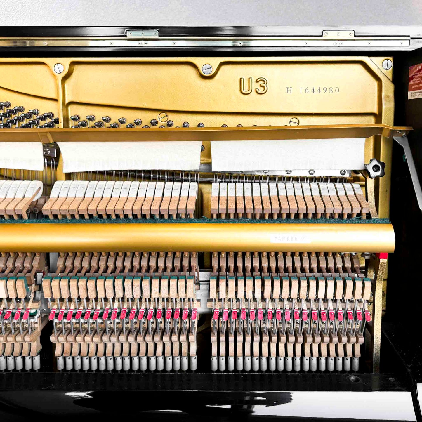 SOLD 1973 Yamaha U3 52" Polished Black Upright Piano