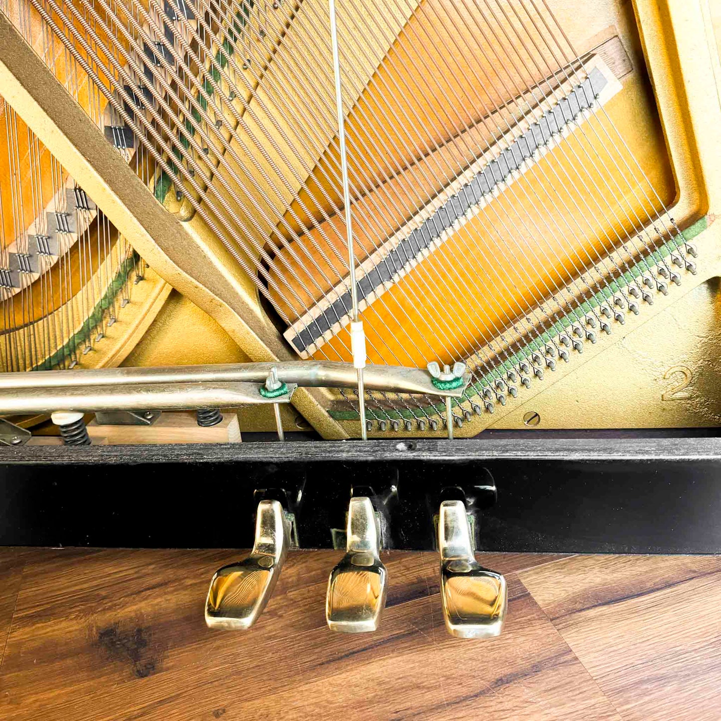 SOLD 1973 Yamaha U3 52" Polished Black Upright Piano