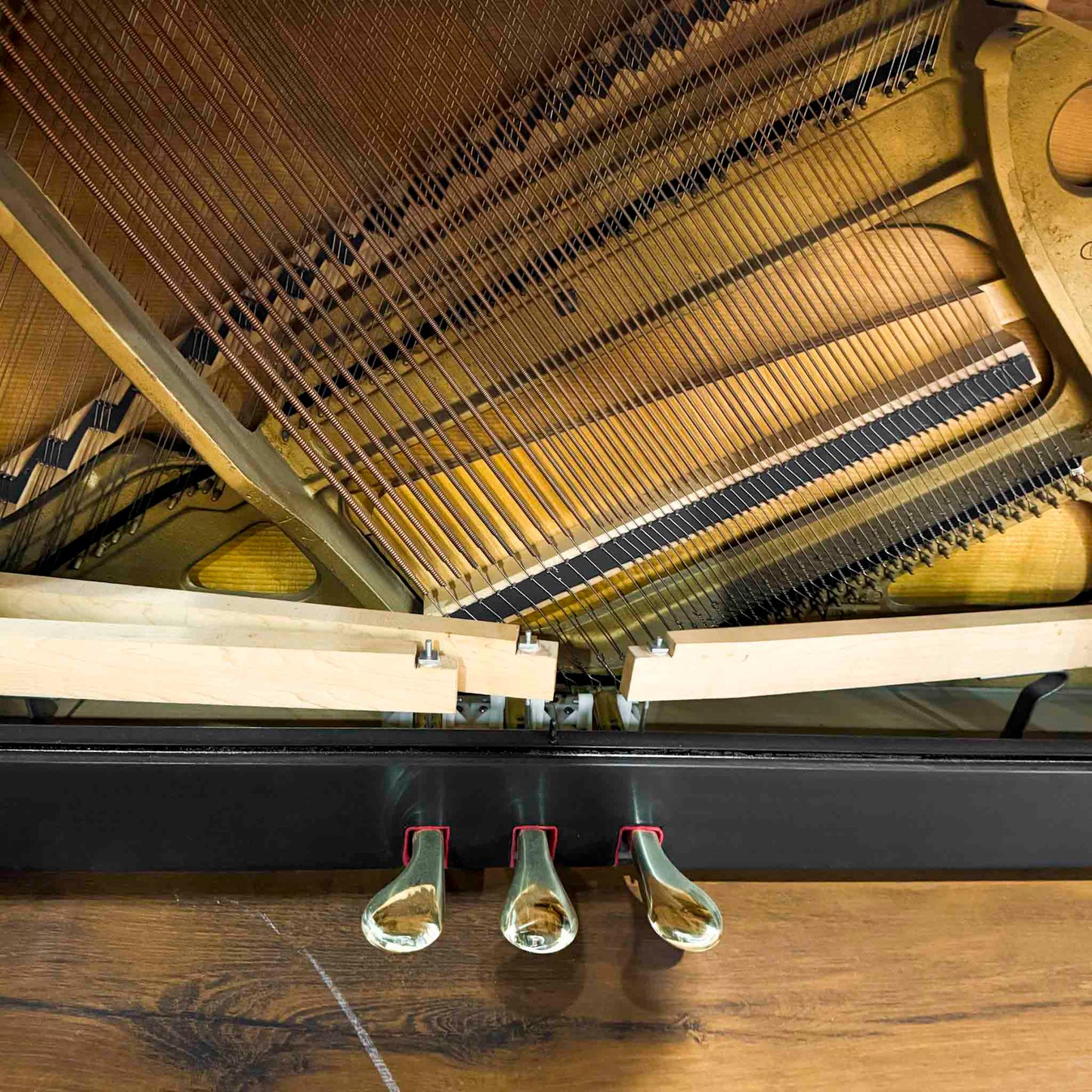 SOLD 1965 Cable 41" Satin Black Console Piano