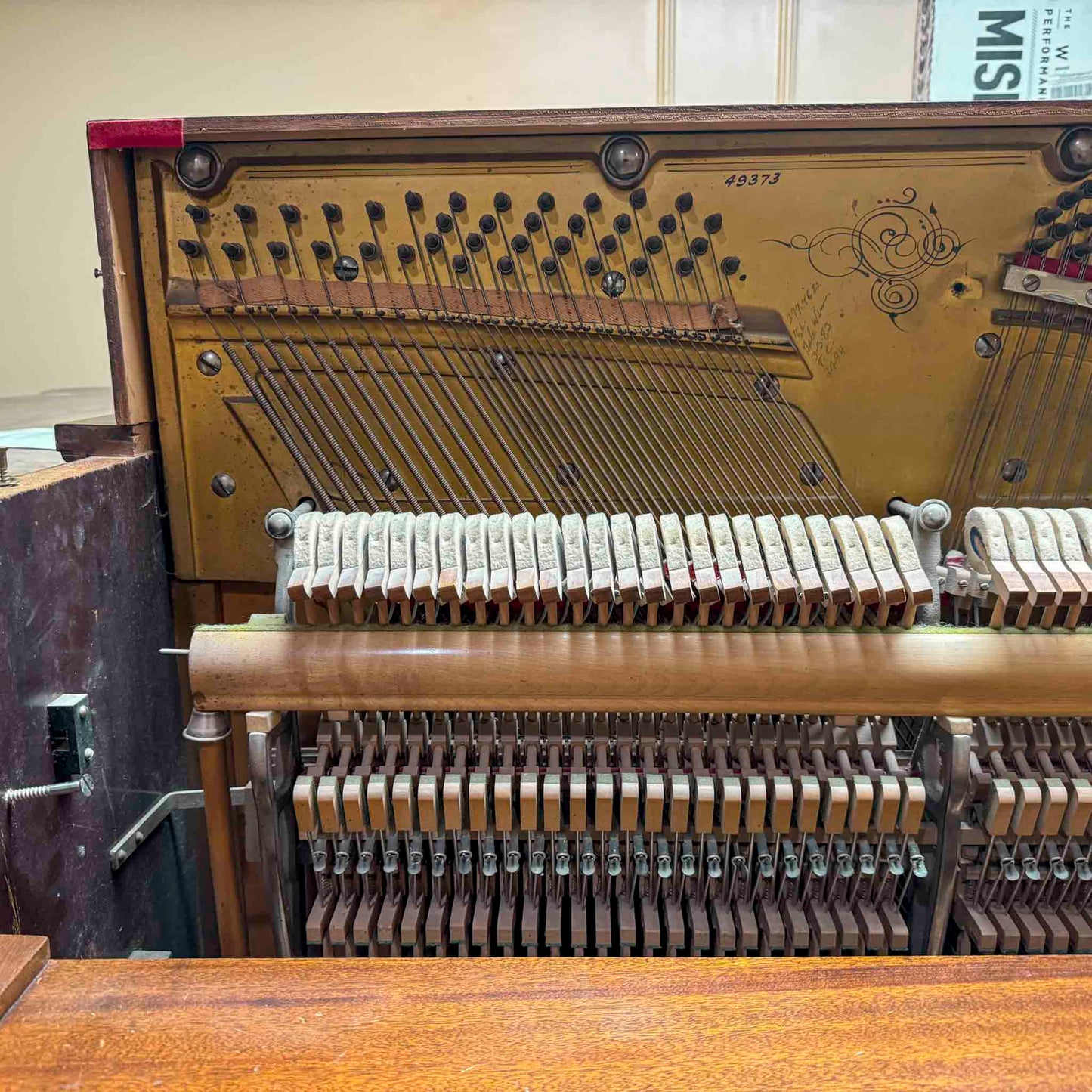 SOLD 1919 Foster & Co. Rochester Commissioned Upright Piano