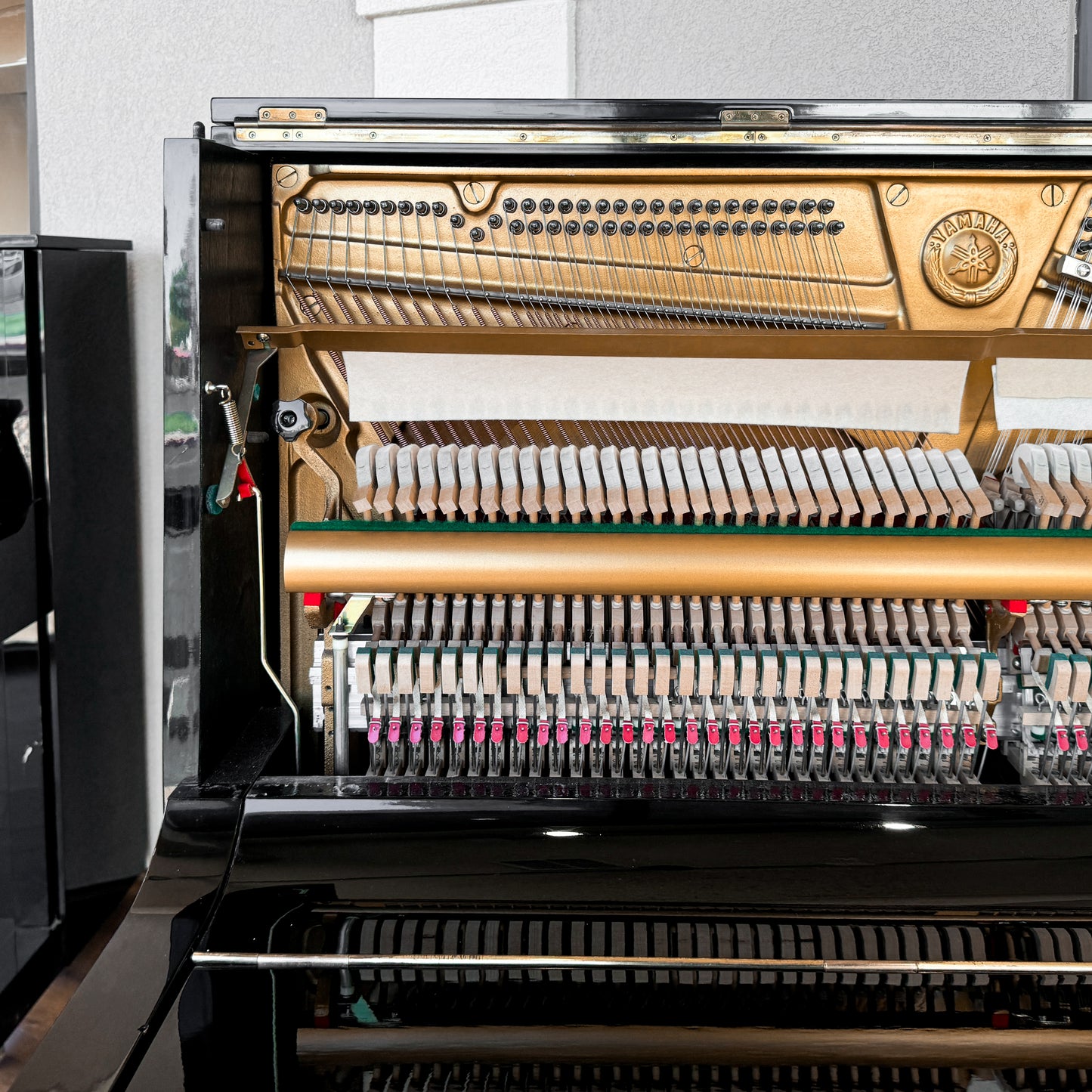 SOLD 1980 Yamaha U2 50" Polished Black Upright Piano