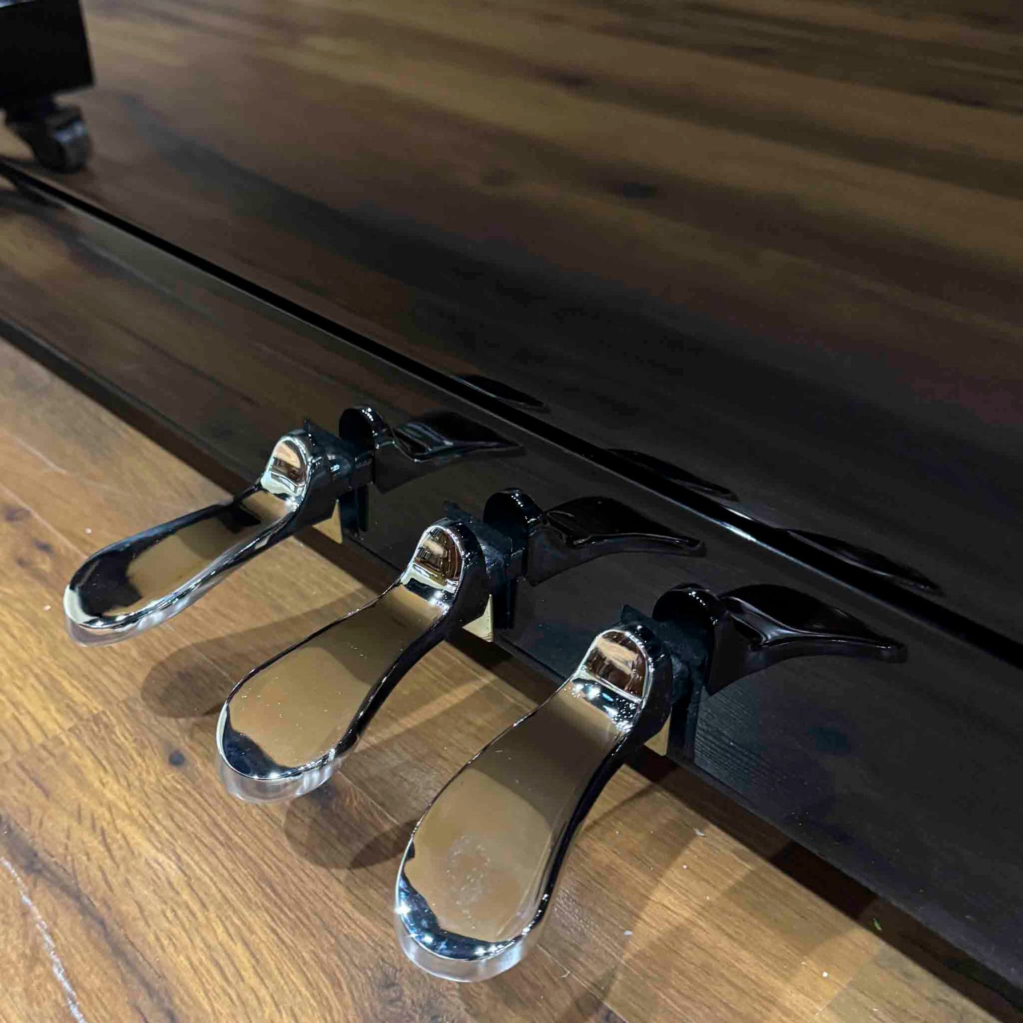 SOLD Hailun 5P 50" Polished Black Upright Piano