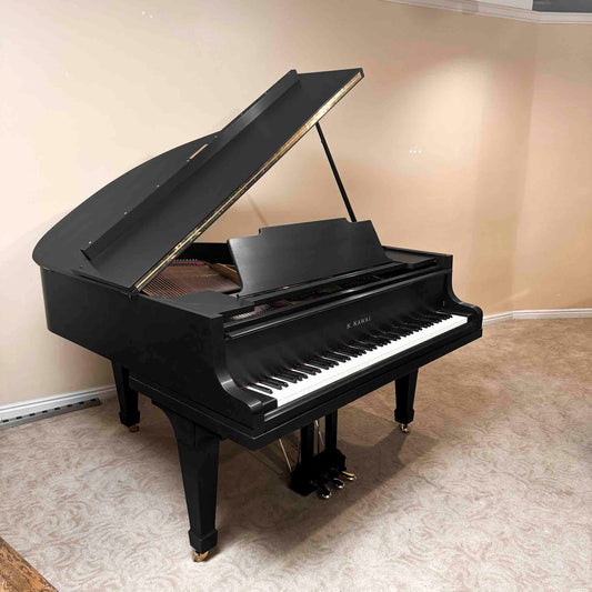 SOLD 1966 Kawai 5' Satin Black Baby Grand