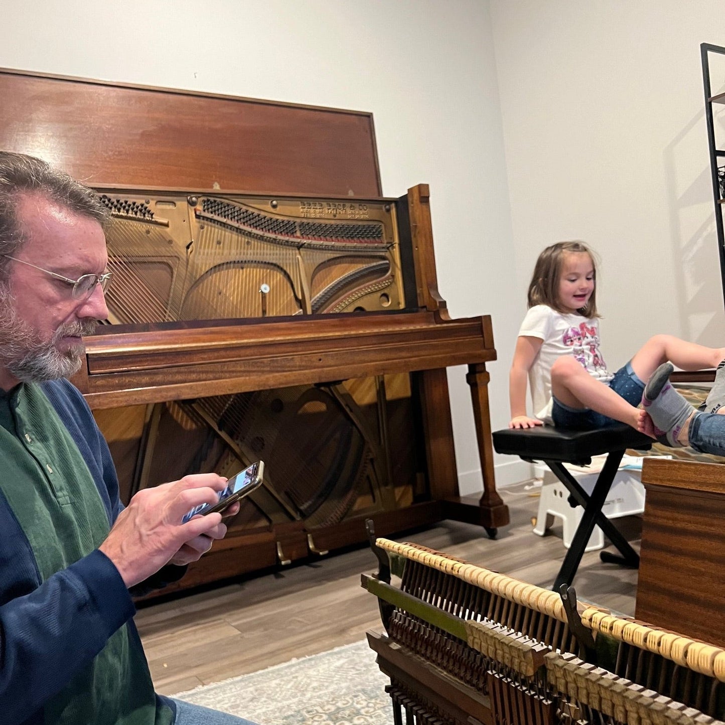 The Maxfield Family Piano!