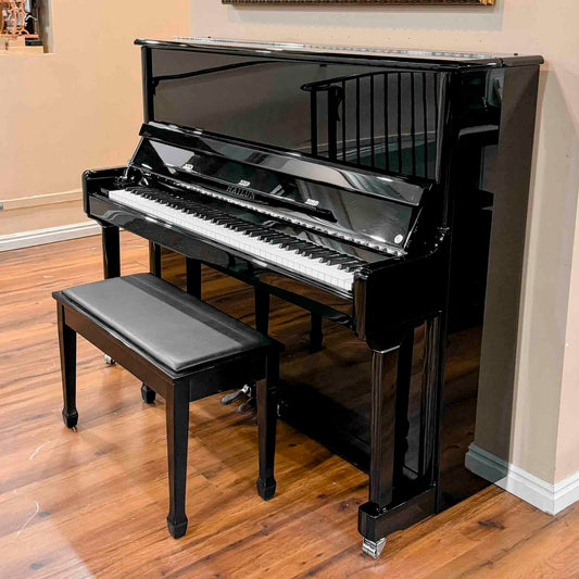 SOLD 2020 Hailun 5P Polished Black Upright Piano