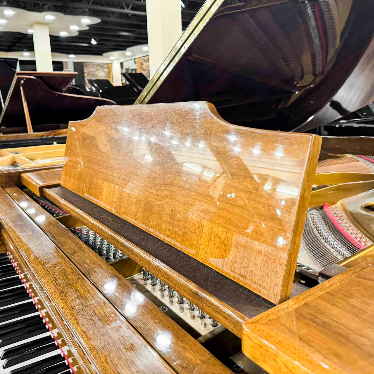 1990 Kimball 6'6" Black Satin Grand Piano