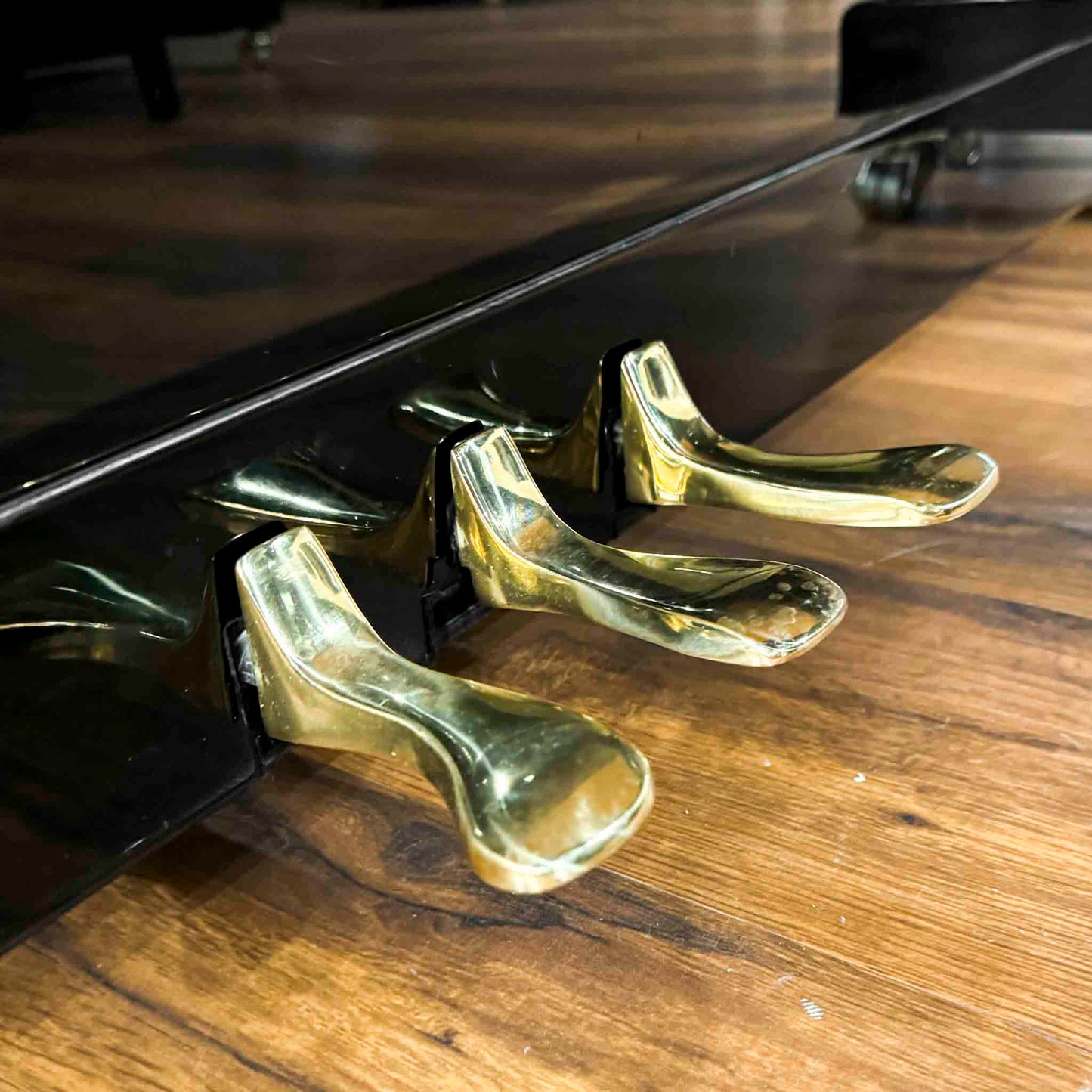 SOLD 2018 Hobart & Cable UH-22T 48" Polished Black Upright Piano