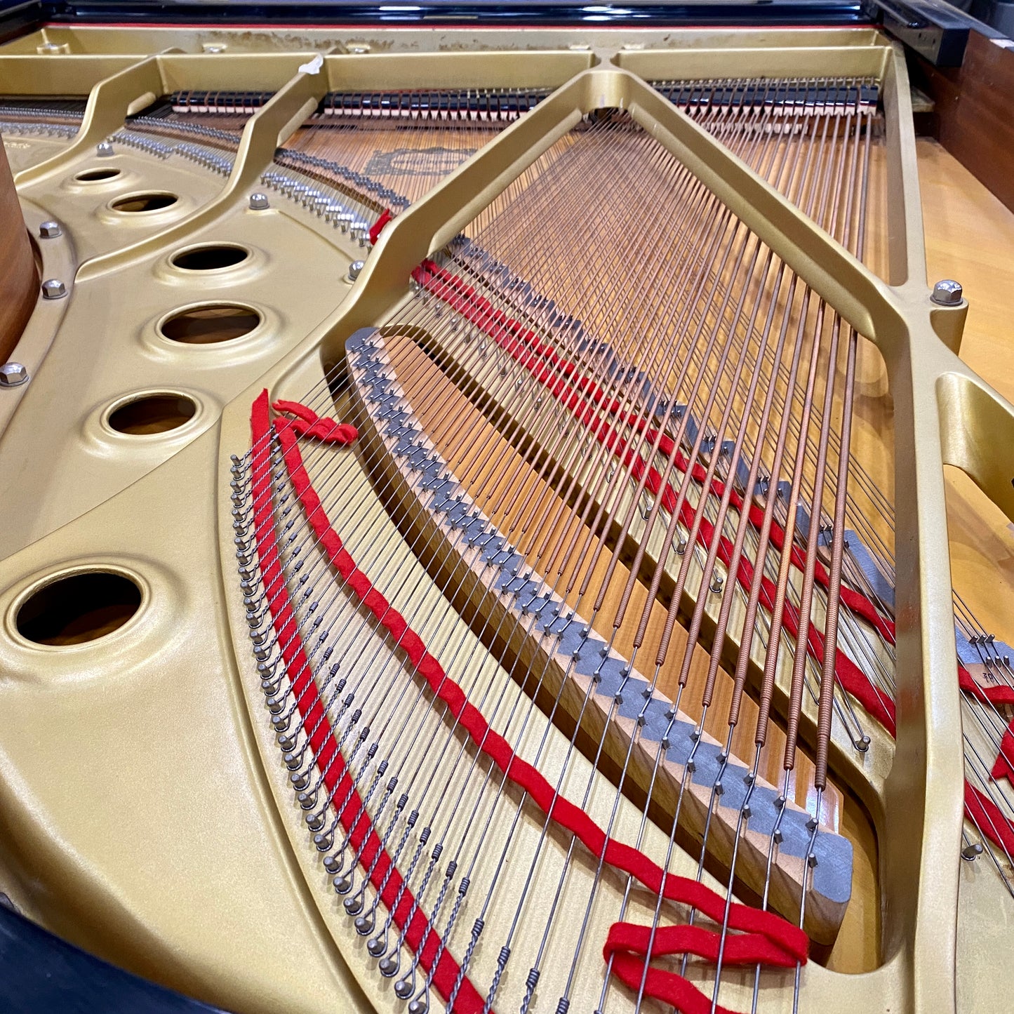 SOLD 1991 Yamaha C5 6'7" Grand Piano / Satin Black