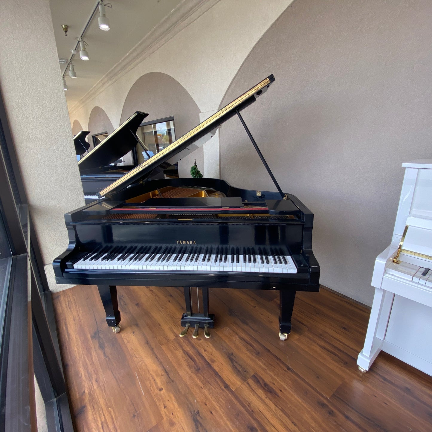 SOLD 1967 Yamaha G2 5'8" Satin Black Grand Piano