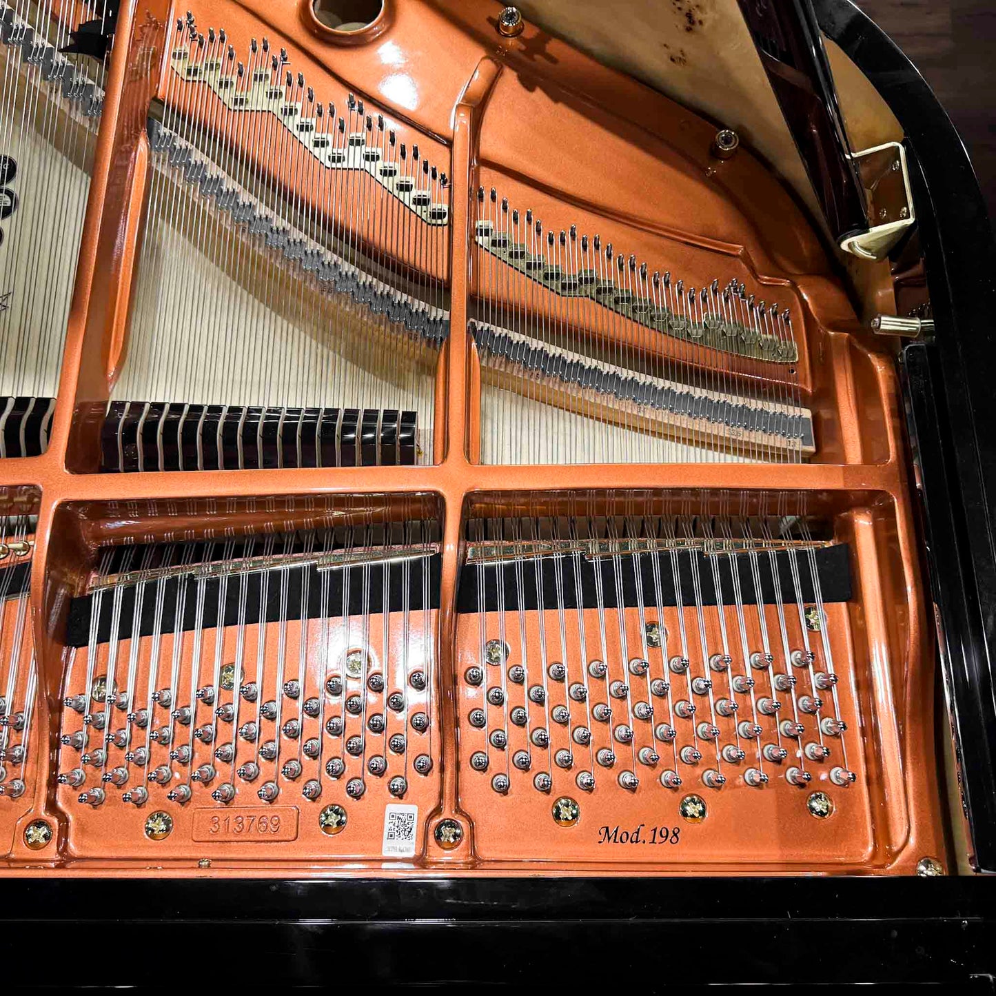 Hailun 198 6'6" Polished Black Grand Piano
