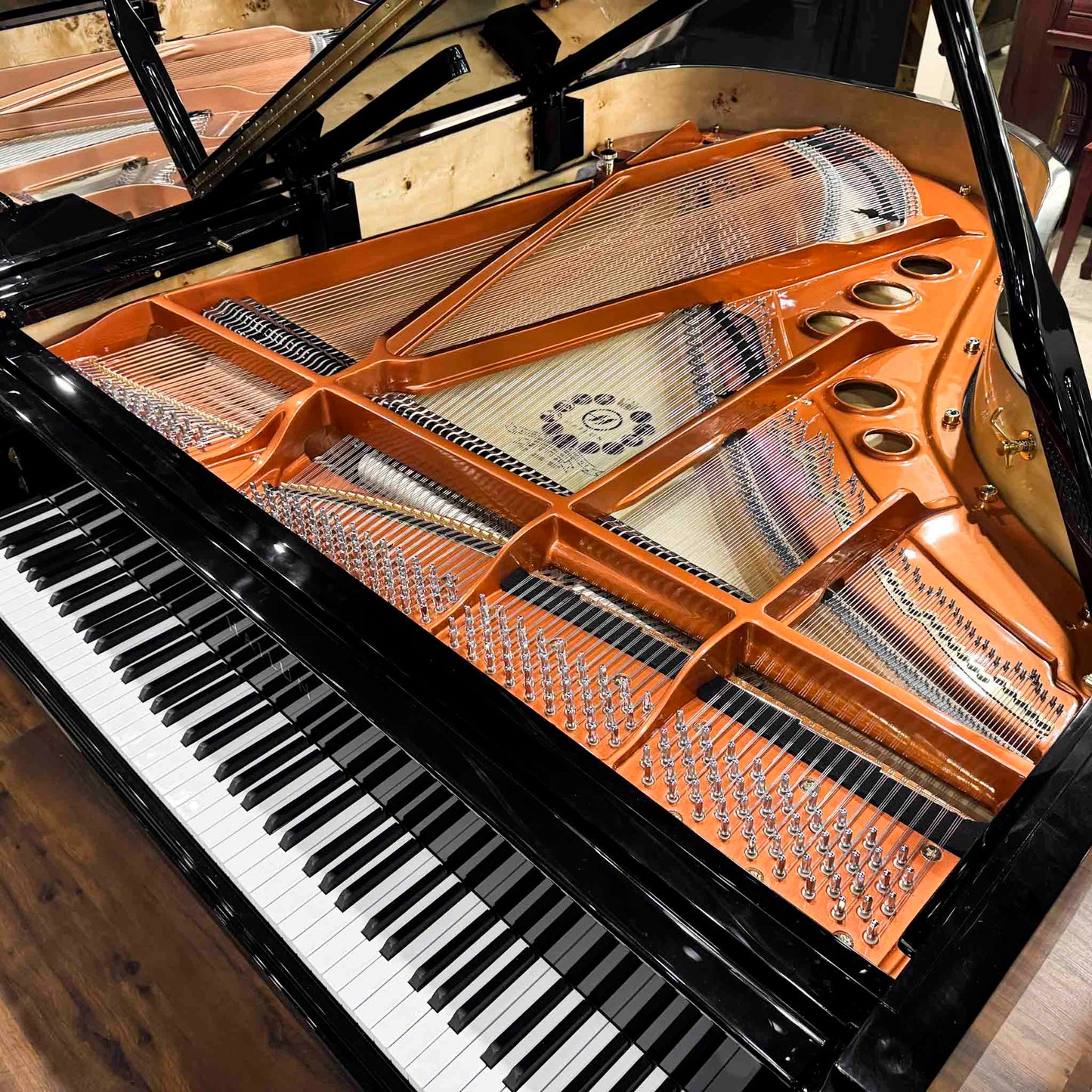 Hailun 198 6'6" Polished Black Grand Piano