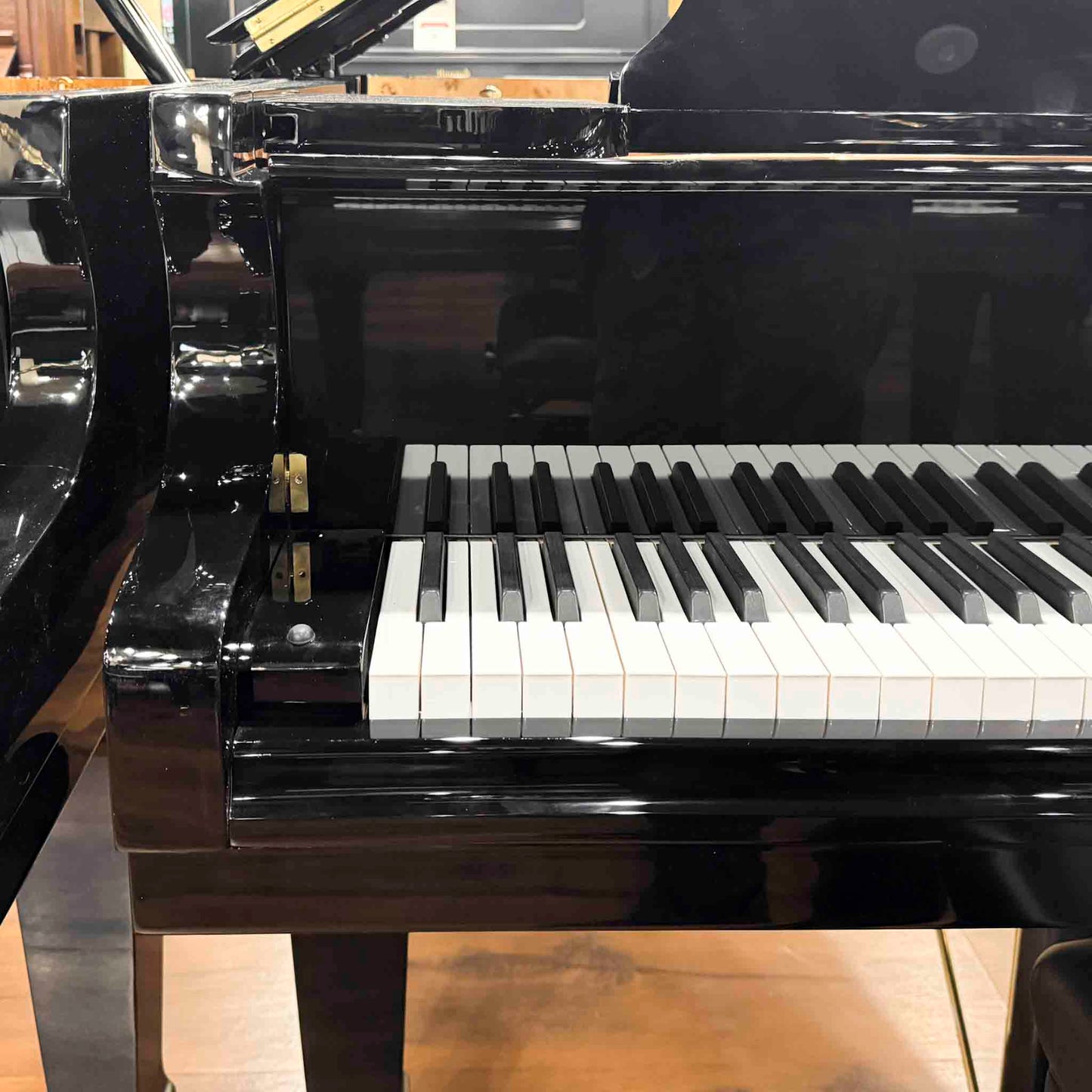 SOLD Hailun 178 5'10" Polished Black Grand Piano with Self Playing System