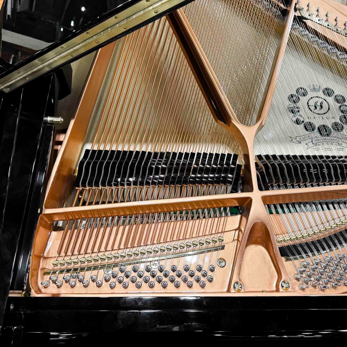 SOLD Hailun 178 5'10" Polished Black Grand Piano with Self Playing System