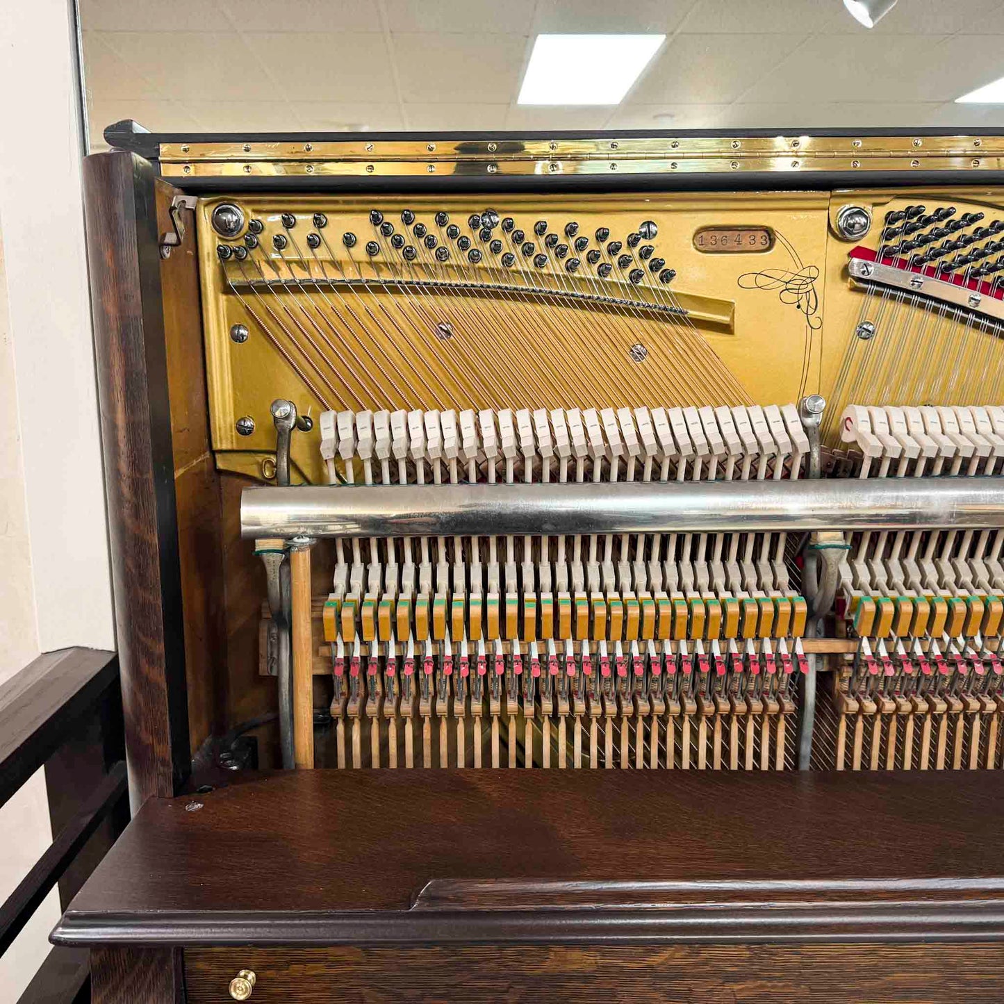 SOLD - 1911 Kohler & Campbell Commissioned Upright