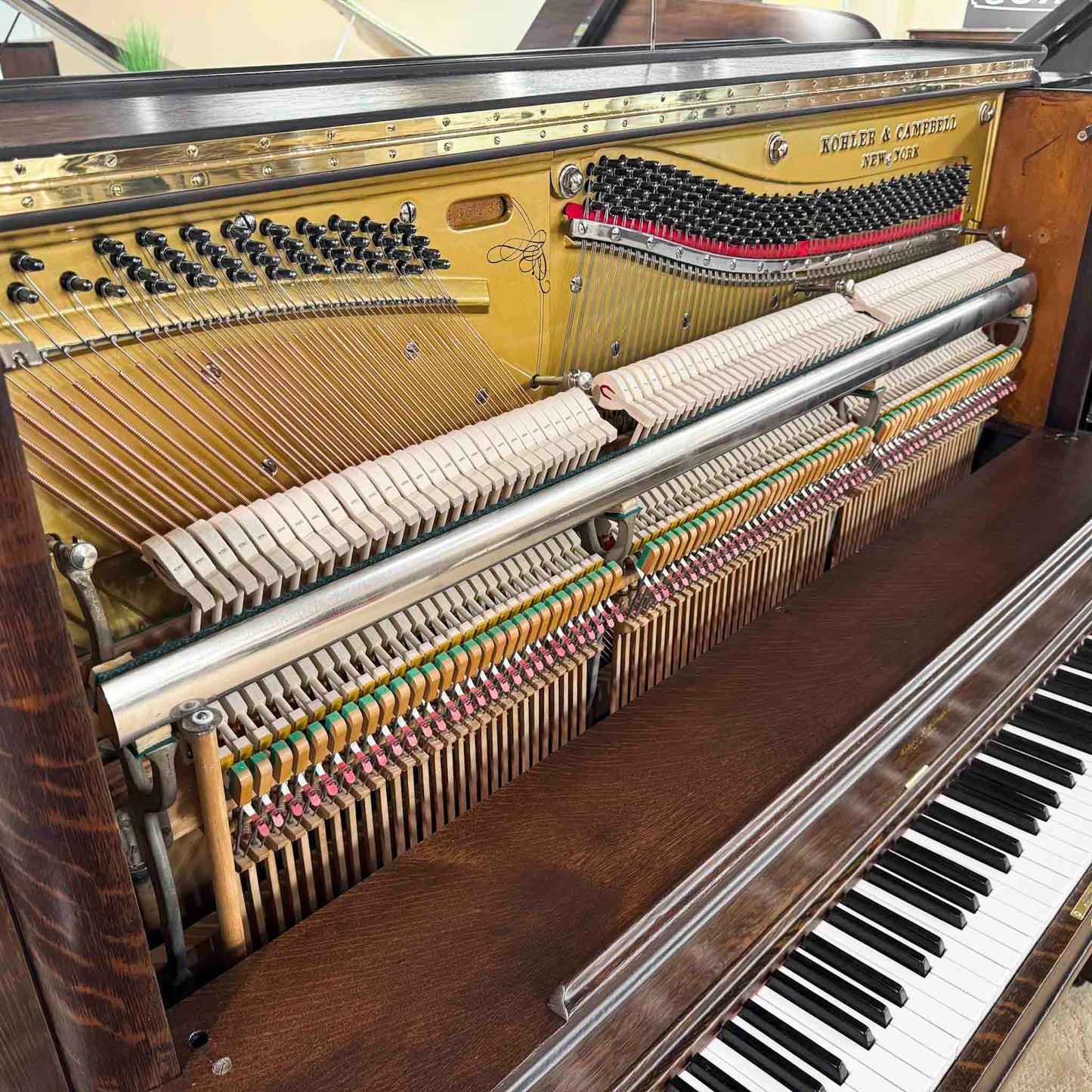 SOLD - 1911 Kohler & Campbell Commissioned Upright
