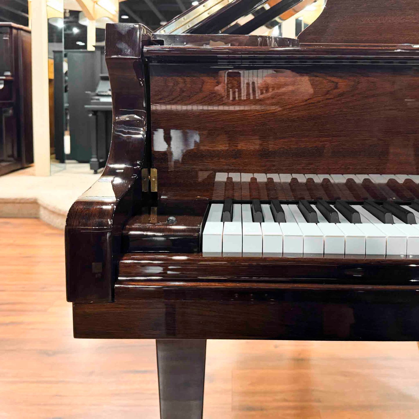 SOLD Hailun 151 5' Polished Walnut Baby Grand