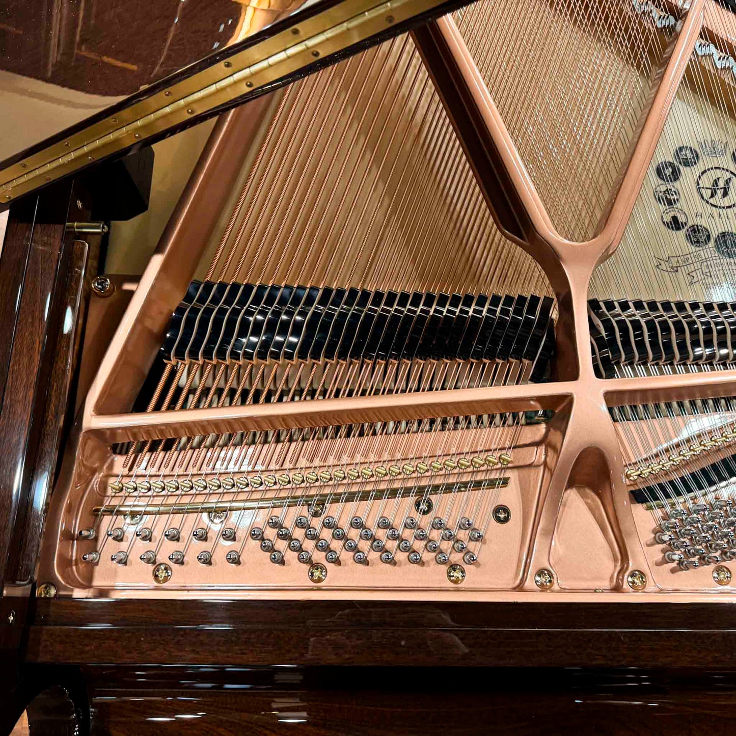SOLD Hailun 151 5' Polished Walnut Baby Grand