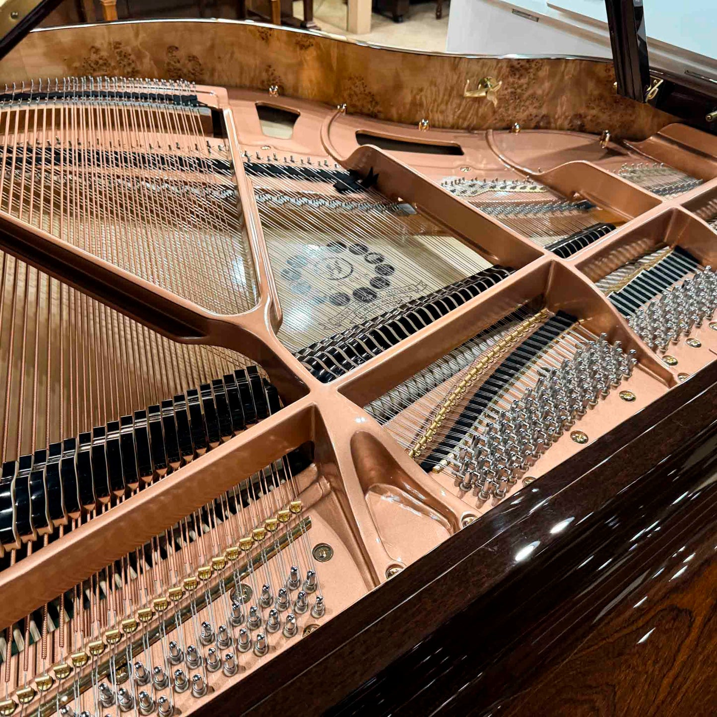 SOLD Hailun 151 5' Polished Walnut Baby Grand