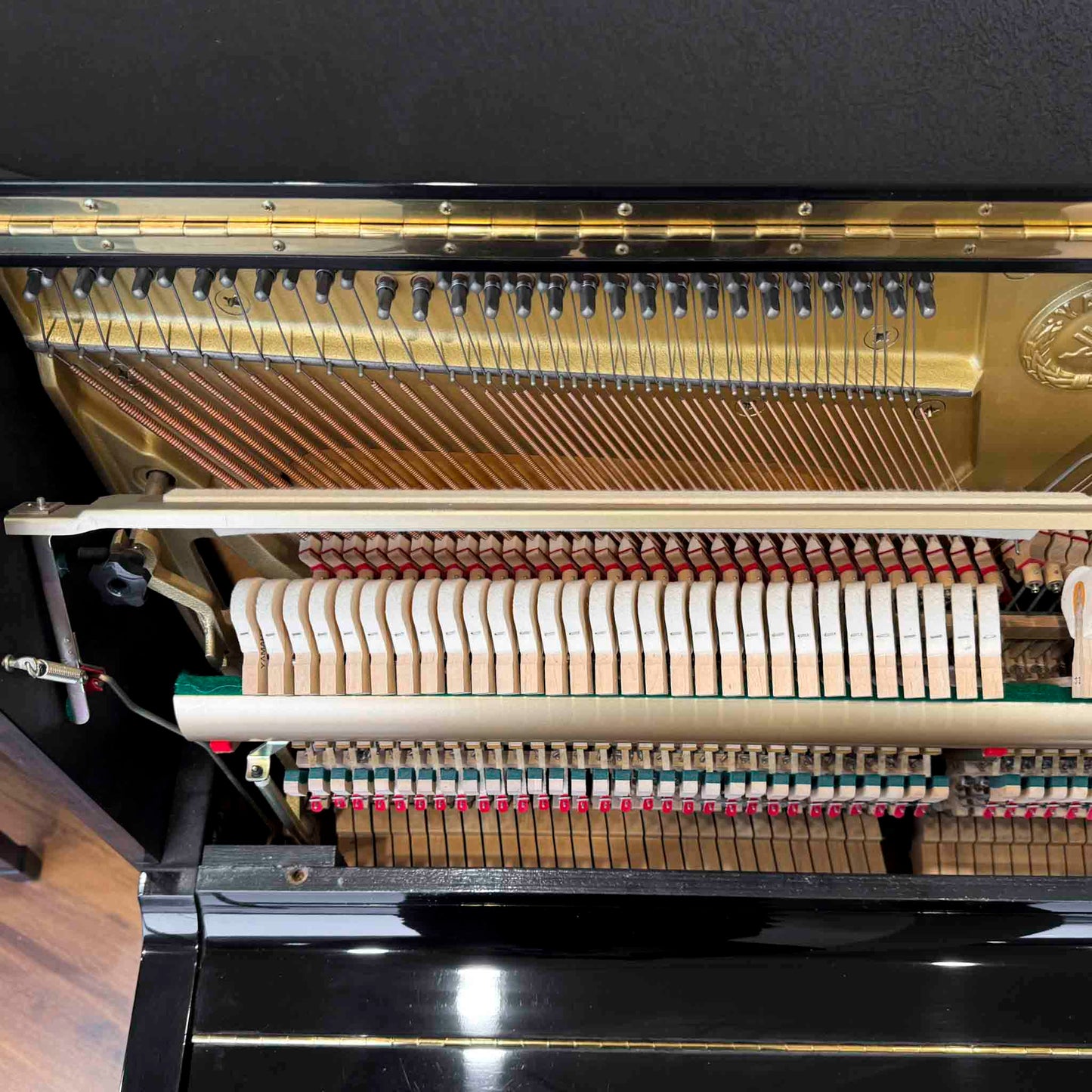 1989 Yamaha U1 48" Polished Black Upright Piano