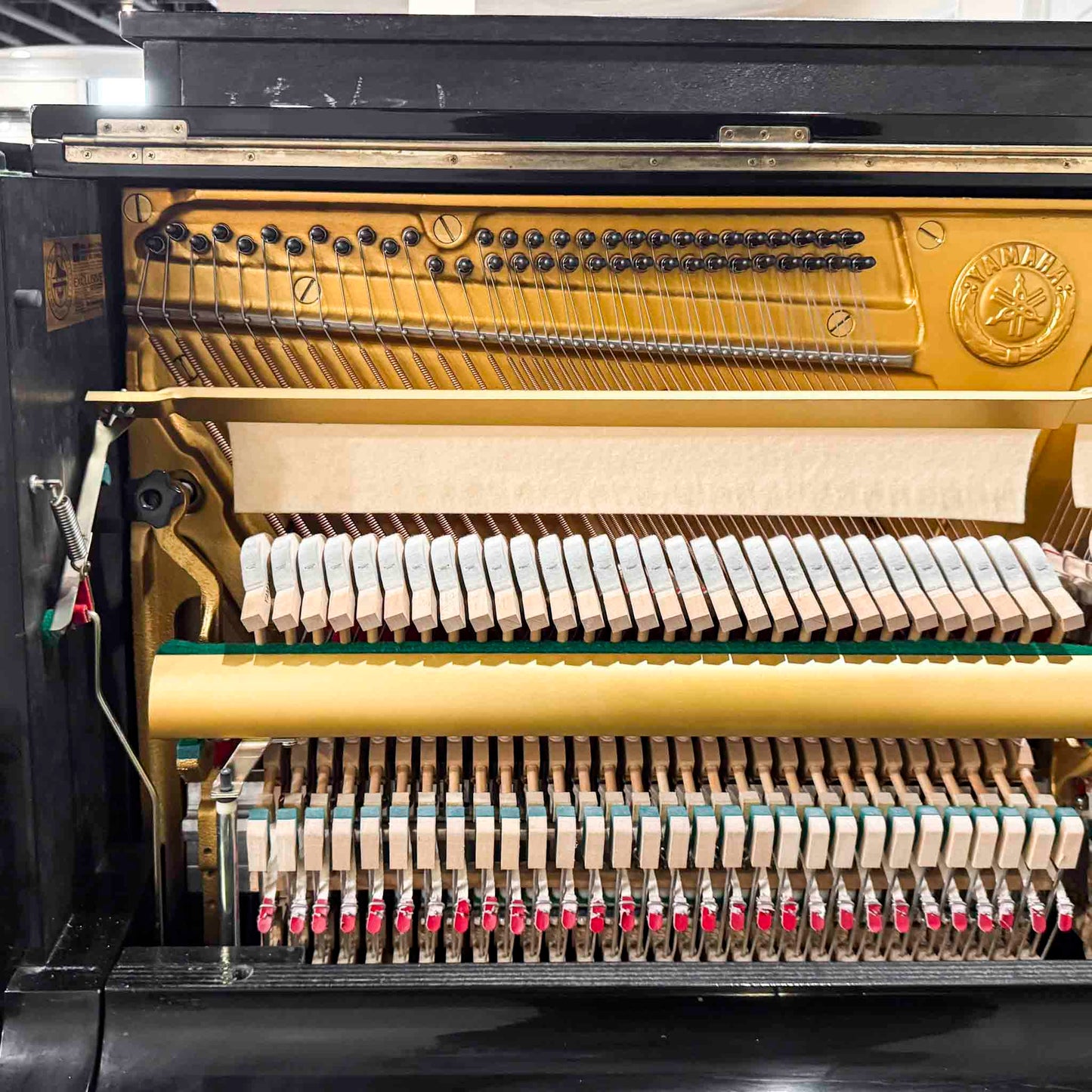 1978 Yamaha U1 48" Polished Black Upright Piano