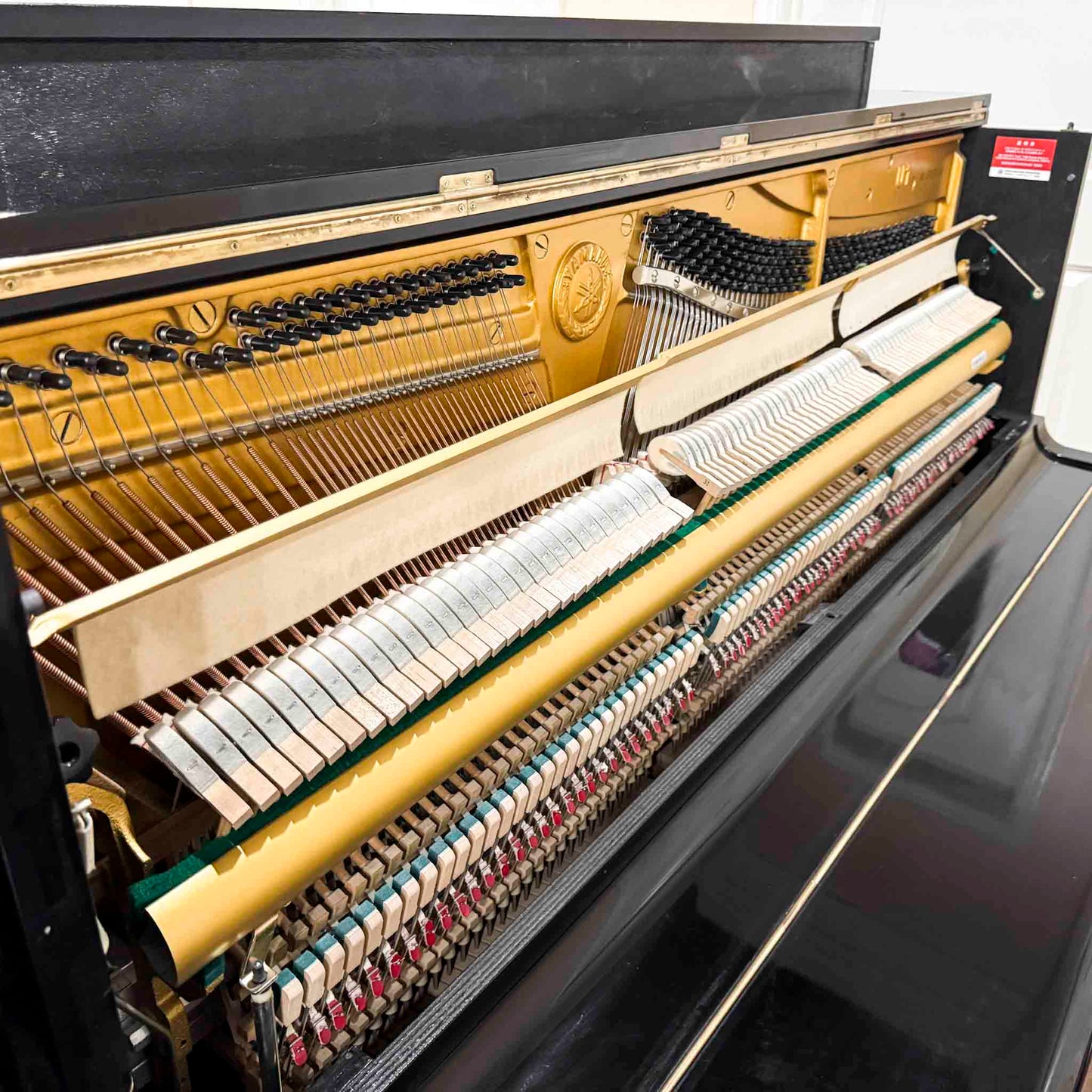 1978 Yamaha U1 48" Polished Black Upright Piano