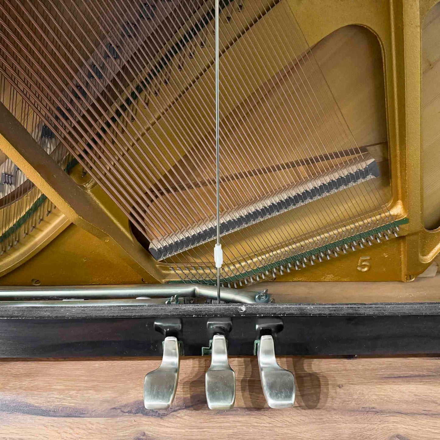 1978 Yamaha U1 48" Polished Black Upright Piano