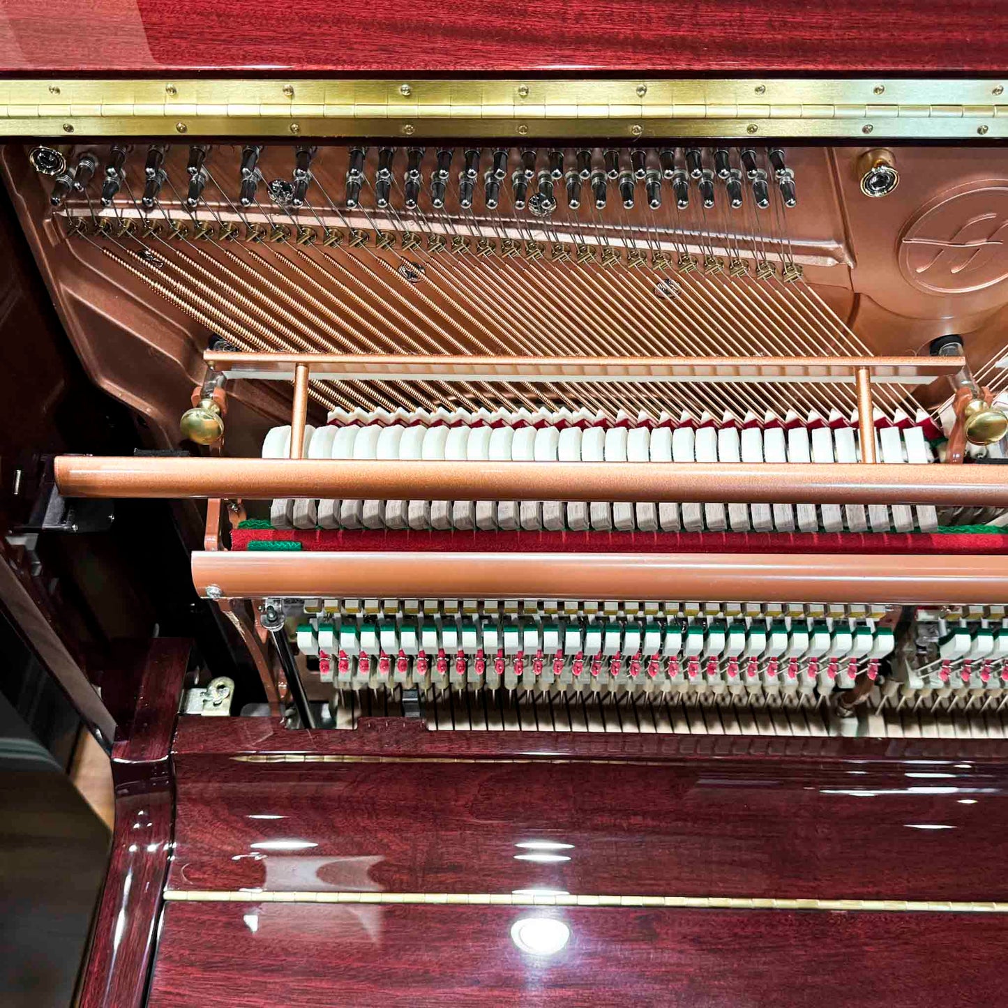 Hailun 5P 50" Mahogany Polish Upright Piano