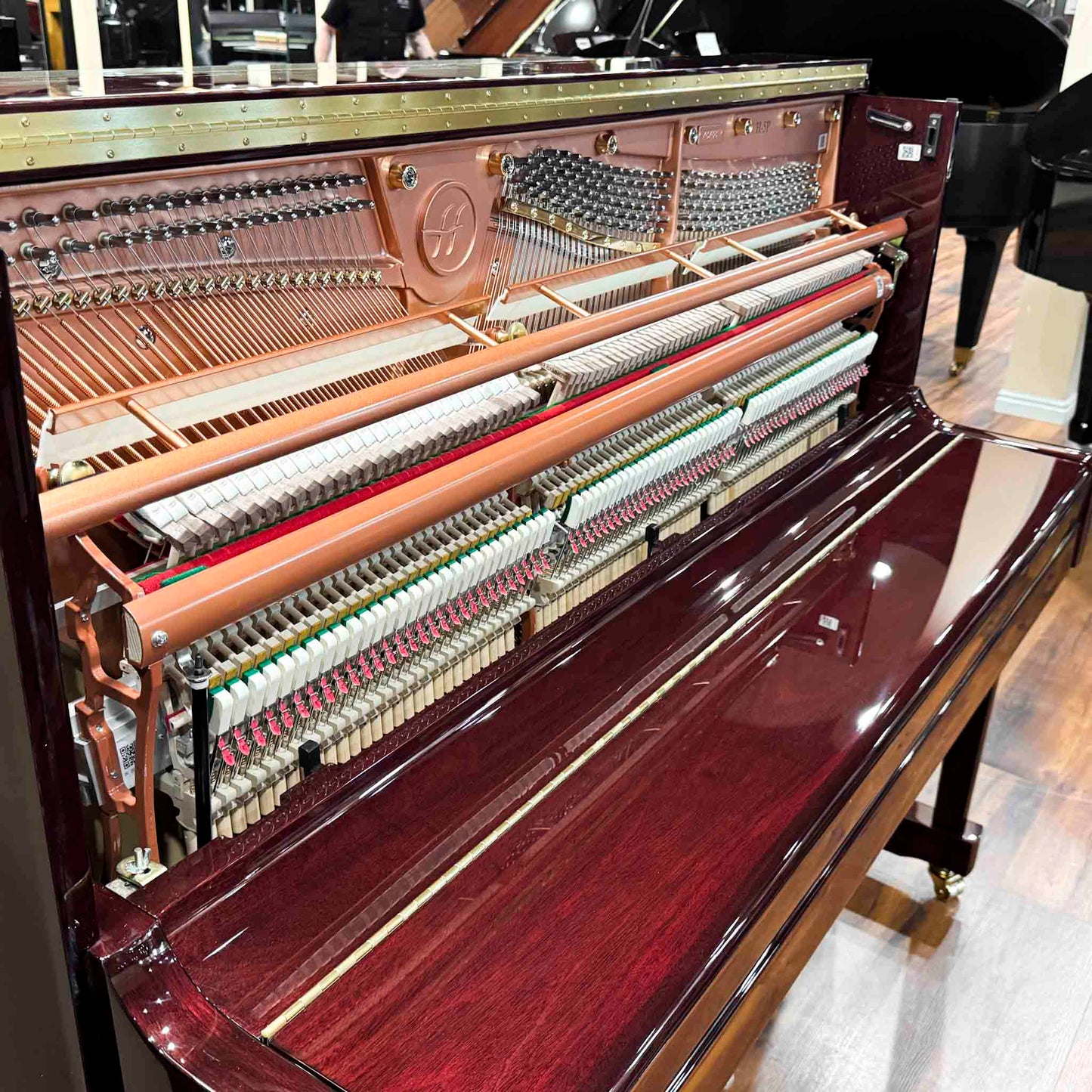 Hailun 5P 50" Mahogany Polish Upright Piano