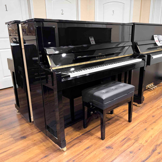 Hailun 1P 48" Polished Black Upright Piano