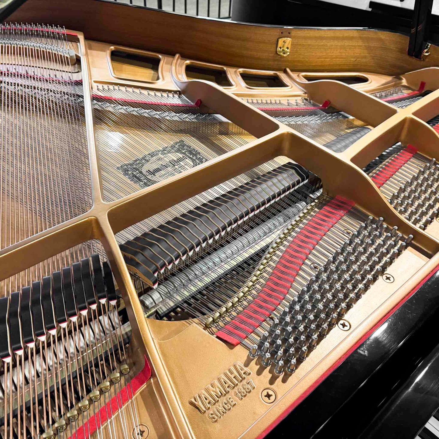 2000 Yamaha DGP1 5'2" Polished Black Baby Grand Player Piano