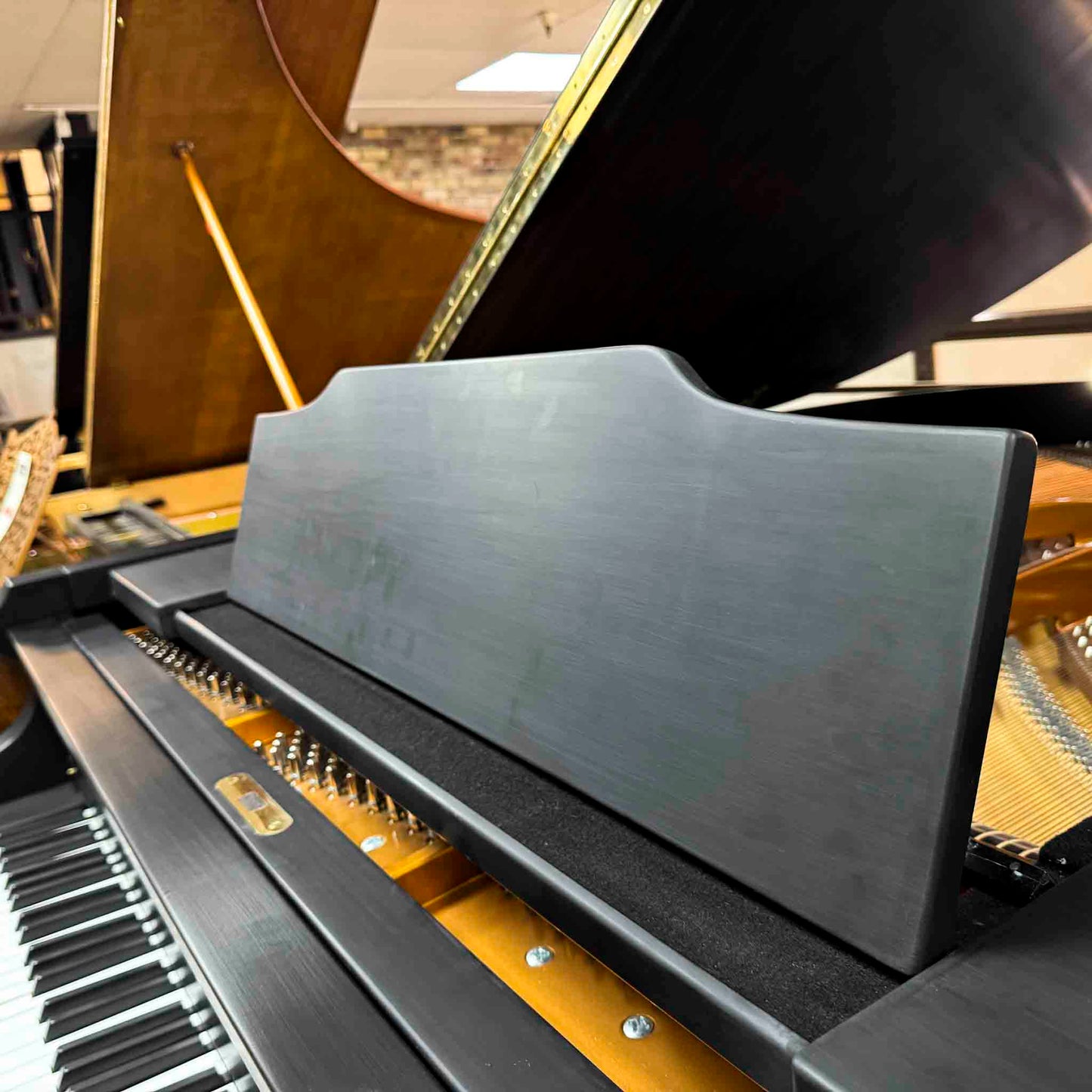 1993 Kimball 580P 5'8" Polished Black Grand Piano with Self Playing System