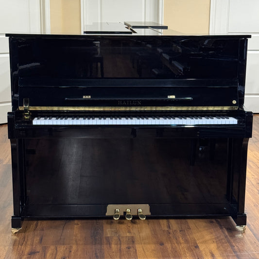 SOLD 2016 Hailun 121 48" Polished Black Upright Piano