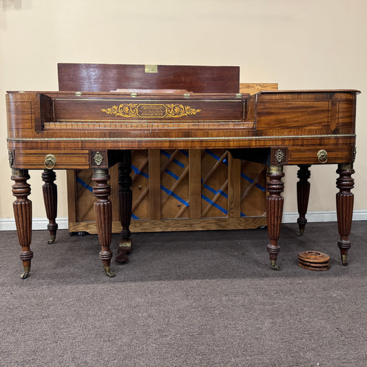 SOLD 1815 William Stodart 34" Commissioned Square Piano