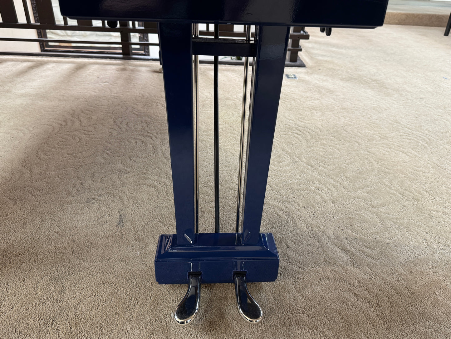 SOLD 1968 Yamaha C7 7'6" Custom Blue Finish Commissioned Grand Piano