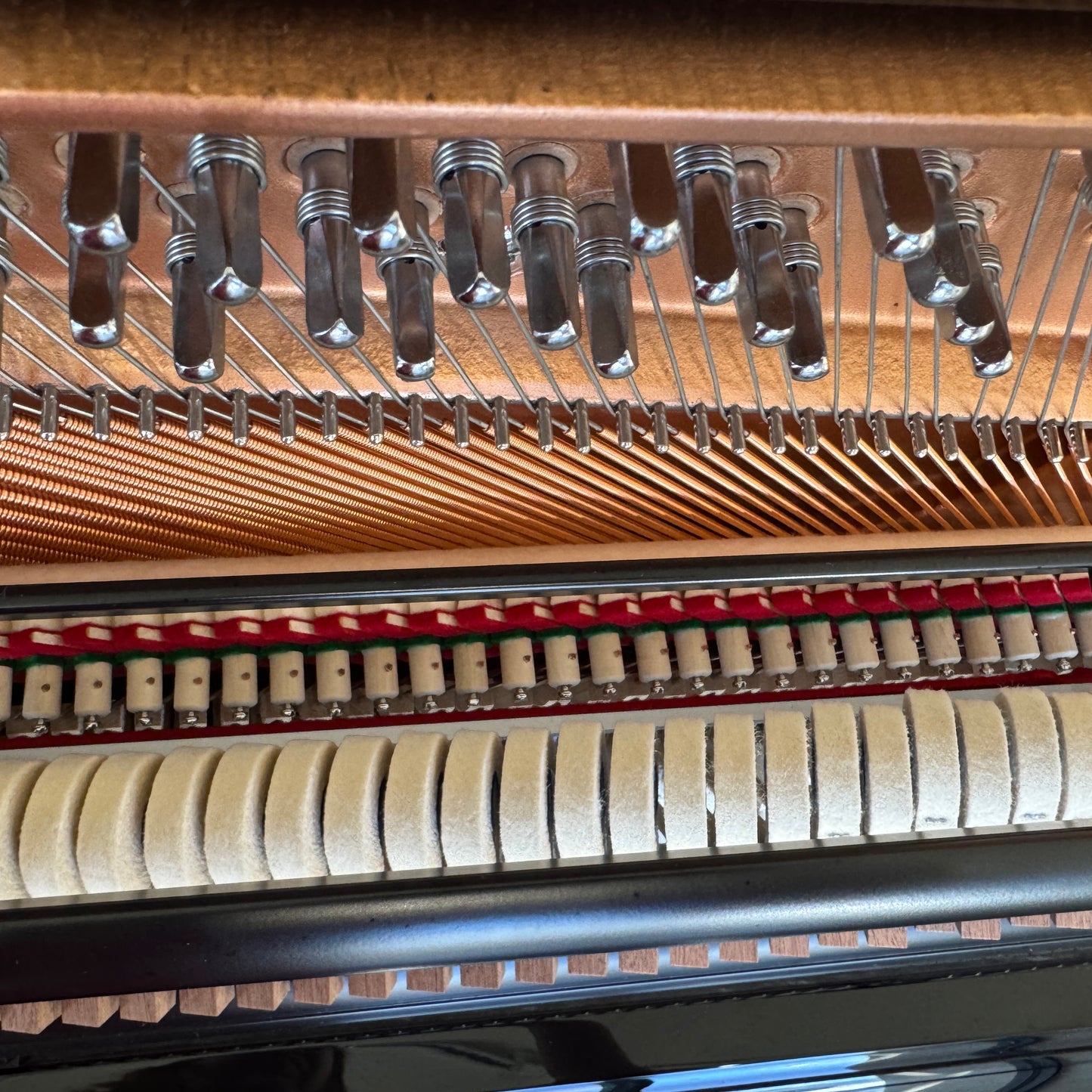 SOLD Hailun 121 48" Polished Black Upright Piano