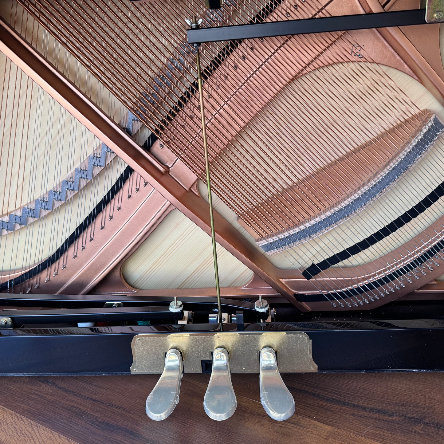SOLD Hailun 121 48" Polished Black Upright Piano
