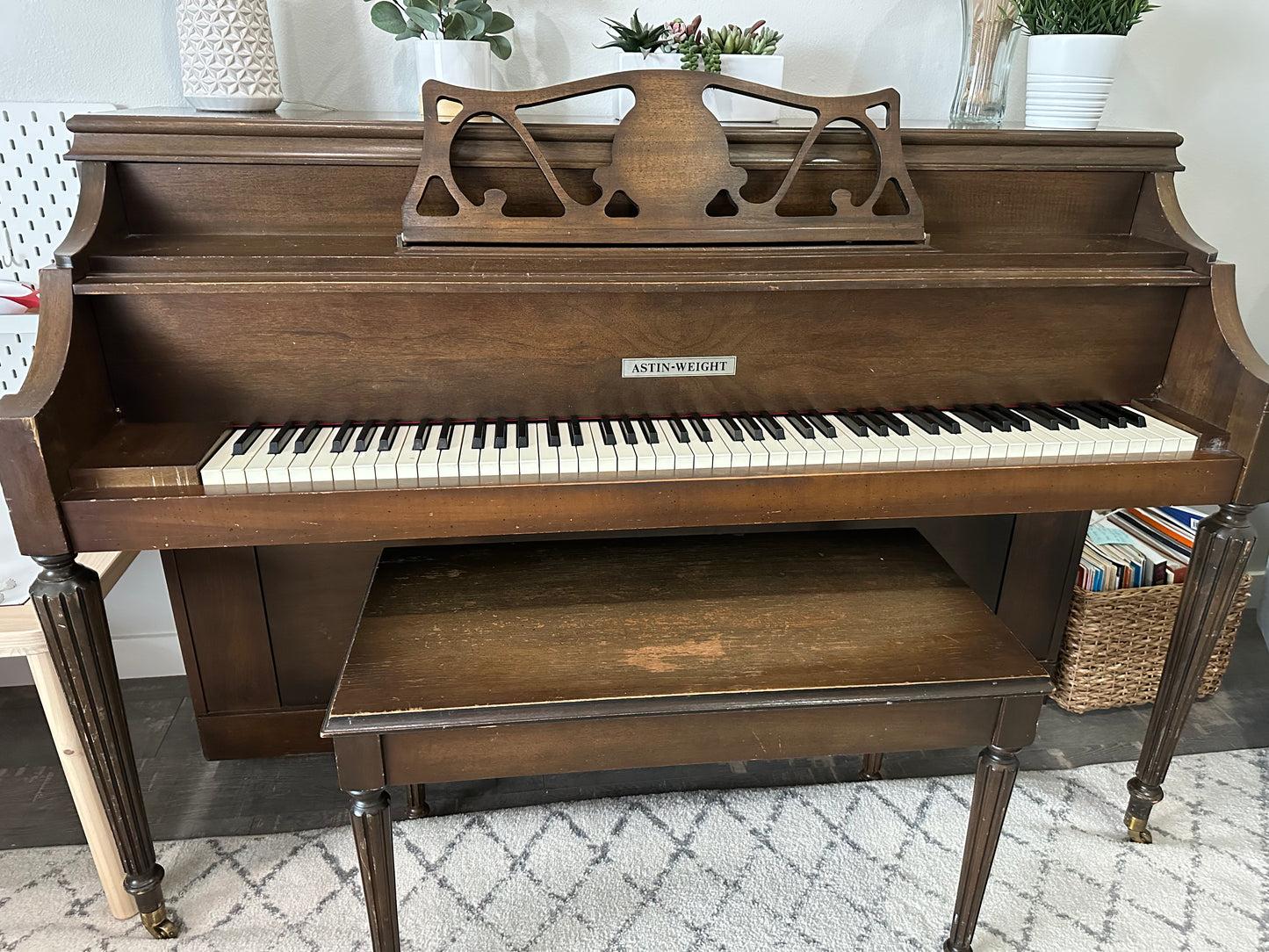 The Wride Family Piano!