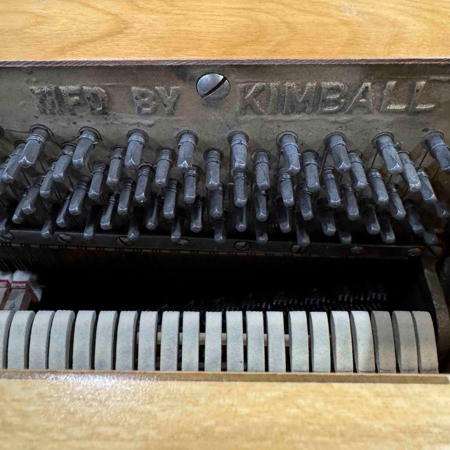 1946 Kimball 39" Wood Finish Spinet Piano