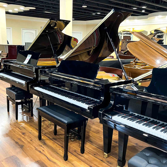 SOLD 2013 Kawai GM-10 4'10" Polished Black Baby Grand Piano