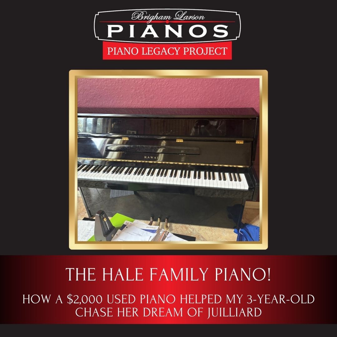 The Hale Family Piano!
